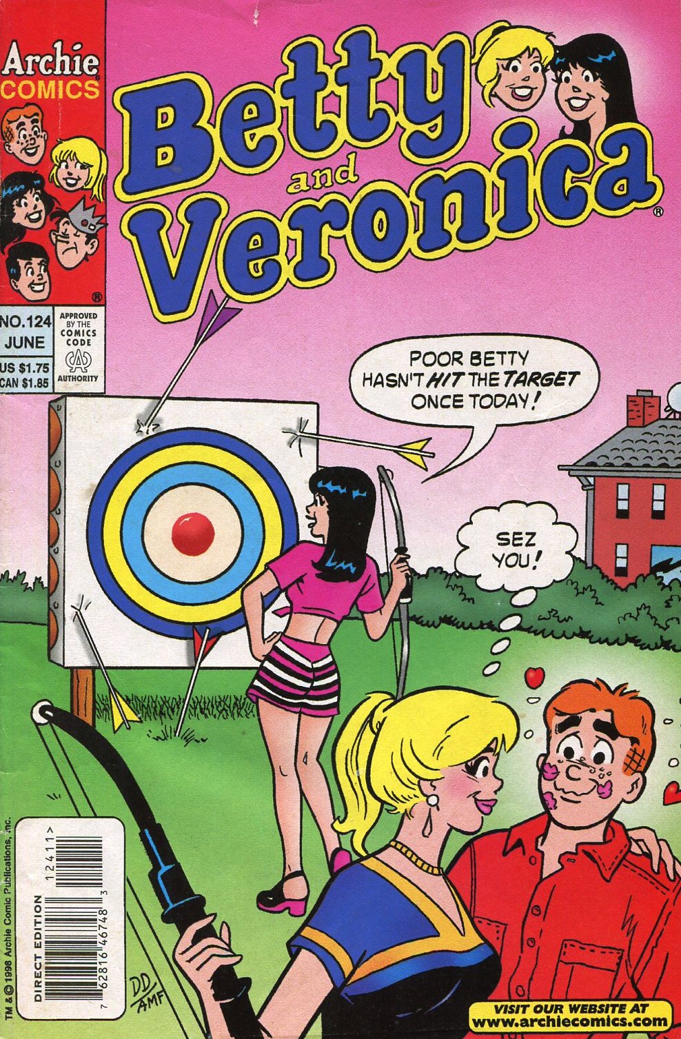 Read online Betty and Veronica (1987) comic -  Issue #124 - 1