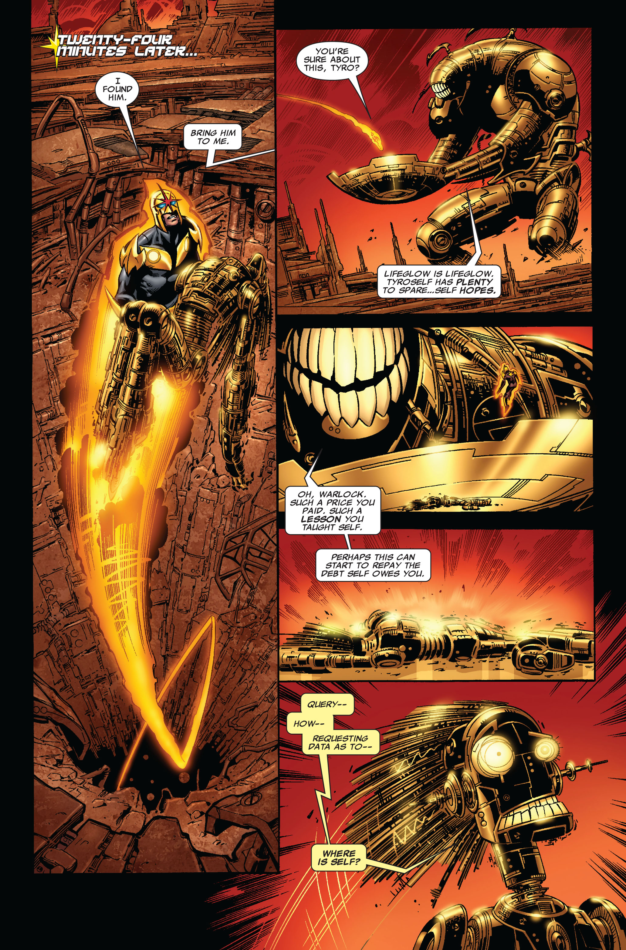 Read online Nova (2007) comic -  Issue #12 - 19