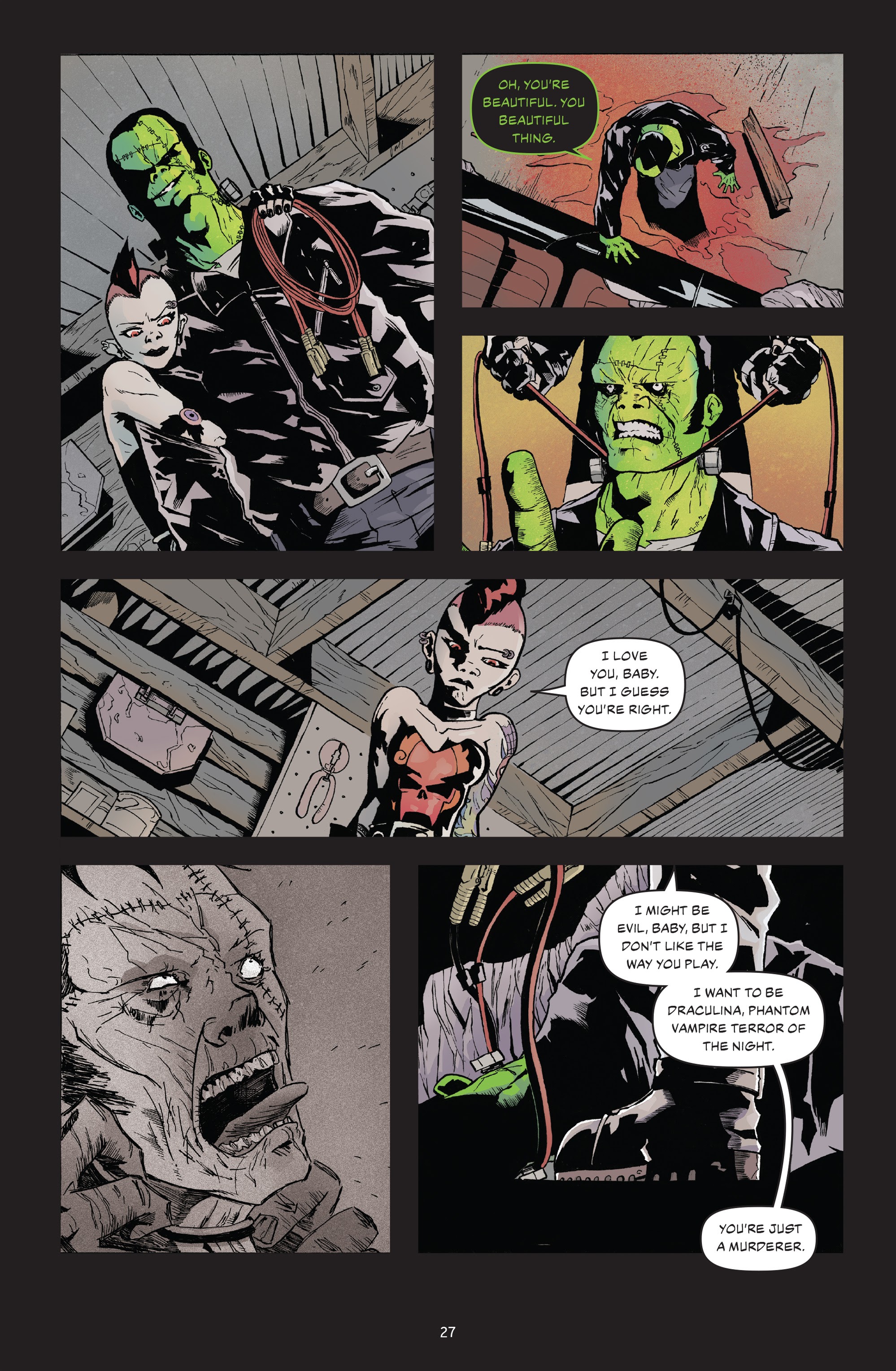 Read online Unmasked: Caddy Full of Blood comic -  Issue # Full - 29