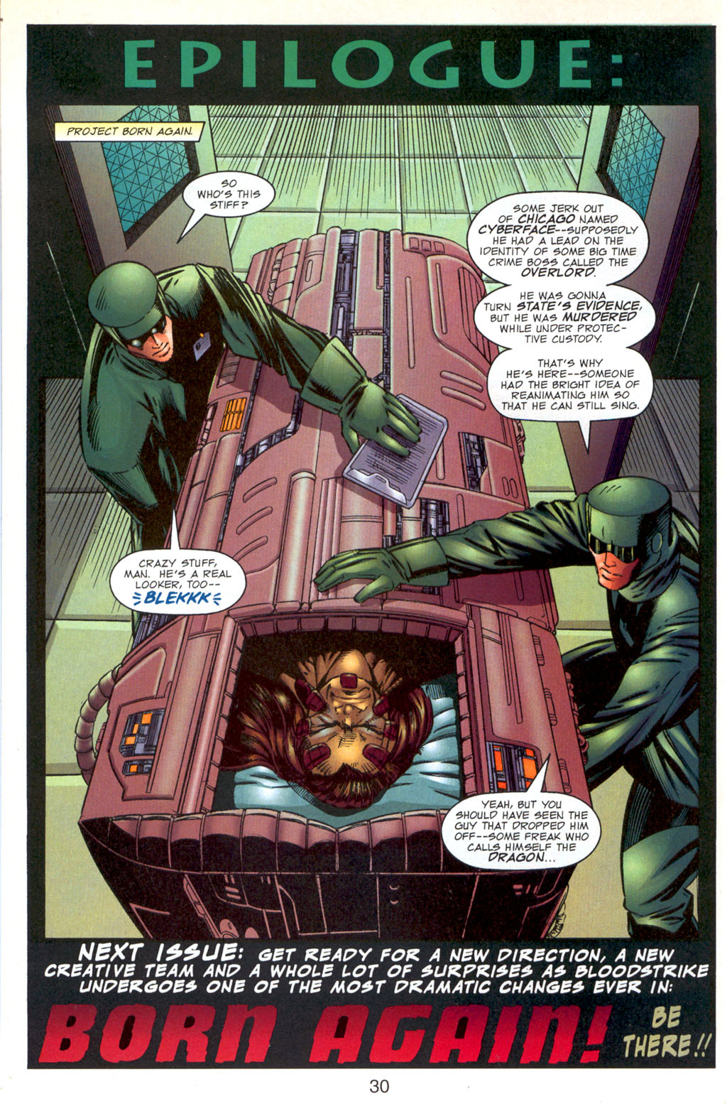 Read online Bloodstrike (1993) comic -  Issue #10 - 29