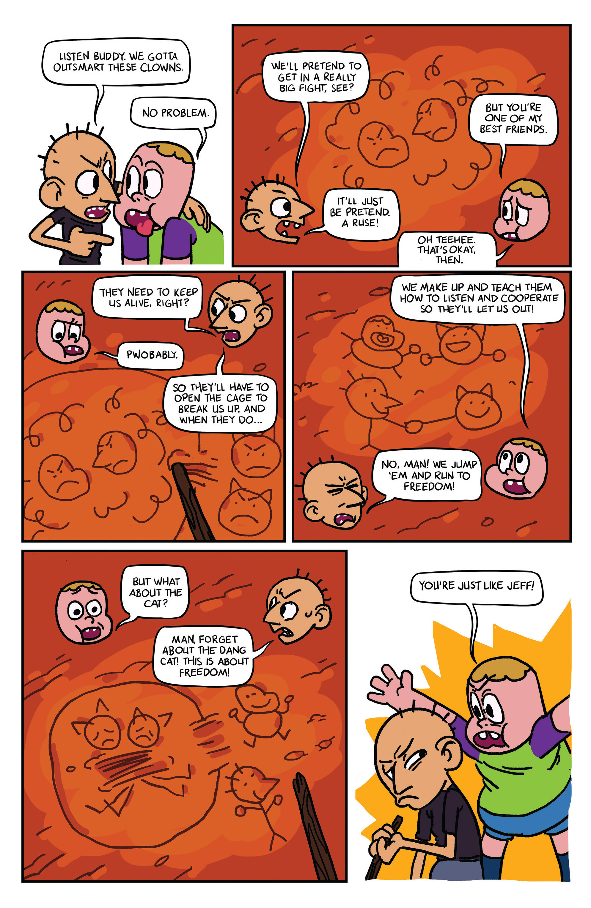 Read online Clarence: Quest comic -  Issue # Full - 19