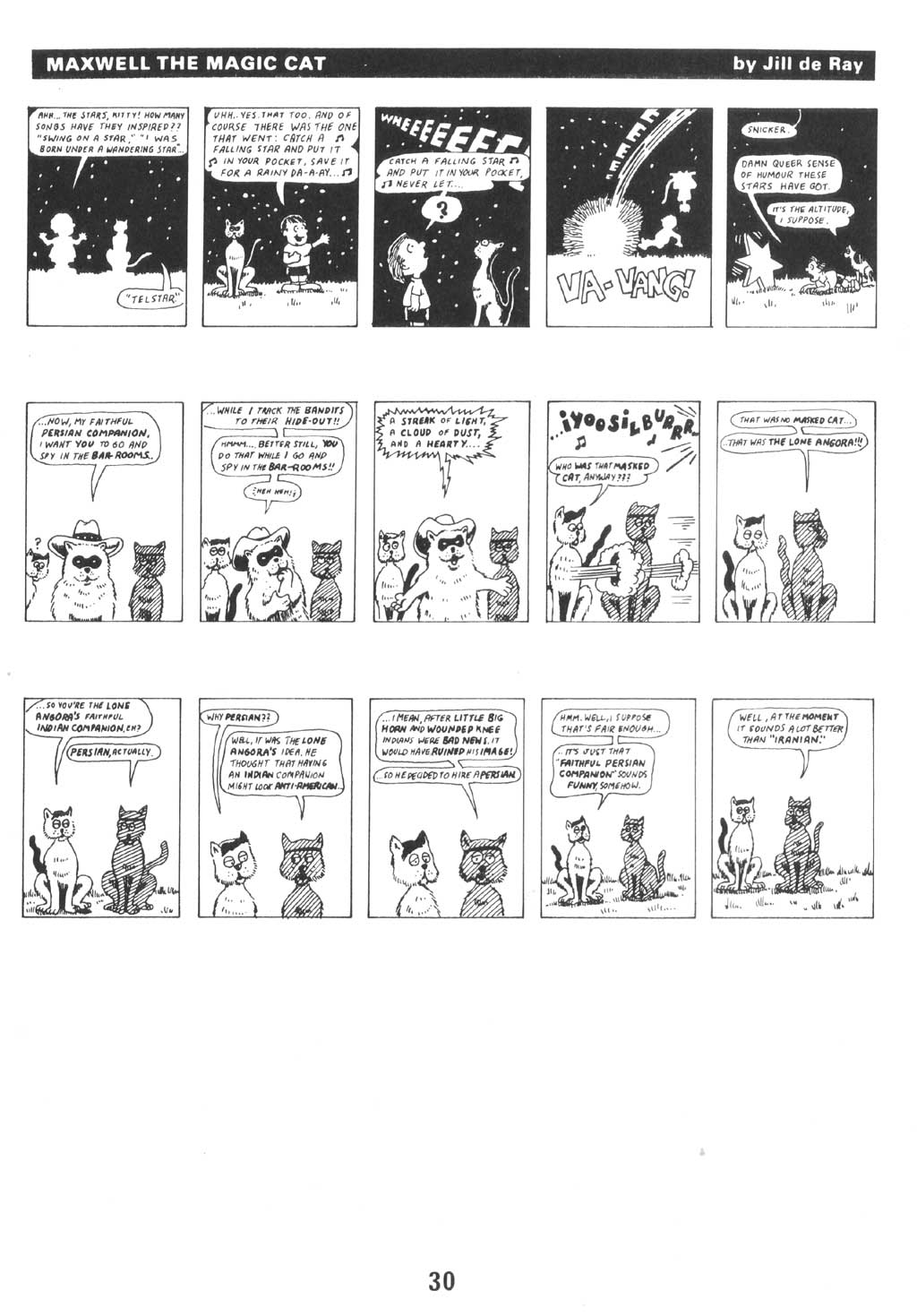 Read online Alan Moore's Maxwell the Magic Cat comic -  Issue #1 - 29