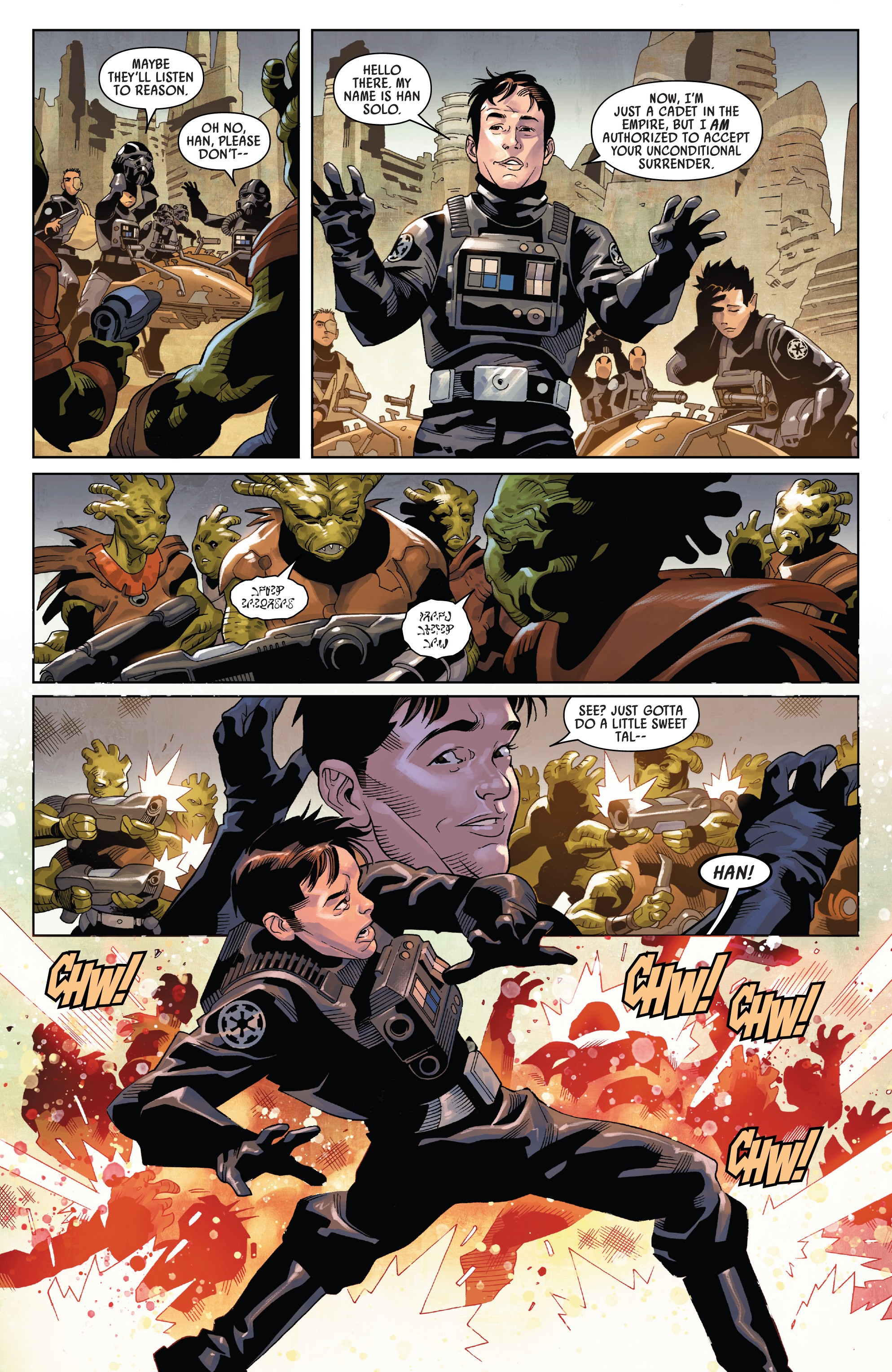 Read online Star Wars: Han Solo - Imperial Cadet comic -  Issue #5 - 12