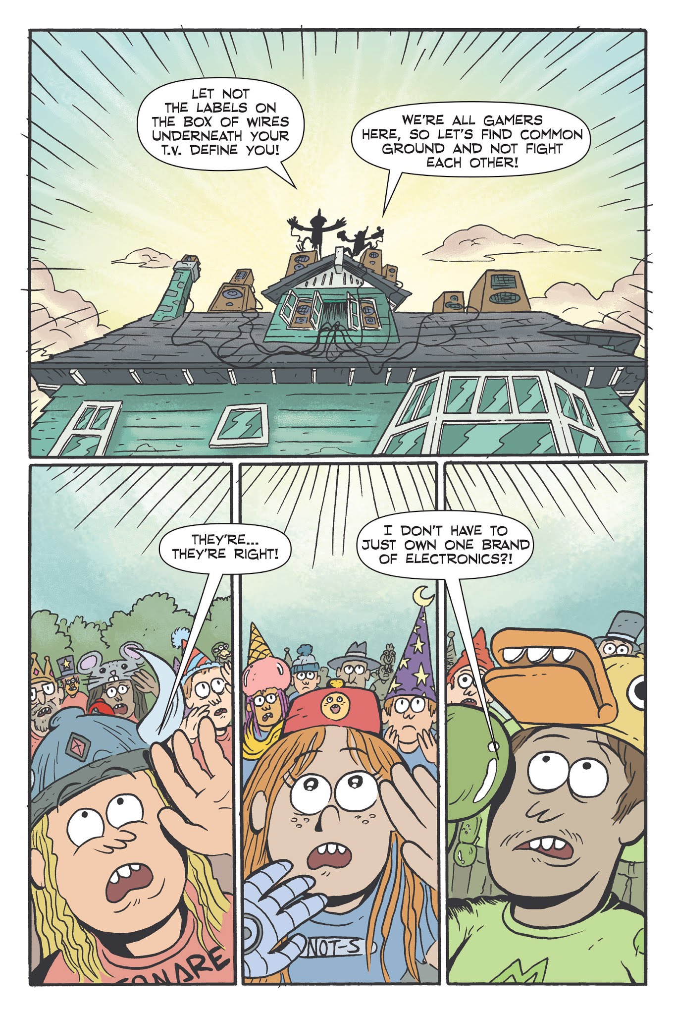 Read online Regular Show: A Clash of Consoles comic -  Issue # TPB (Part 2) - 39