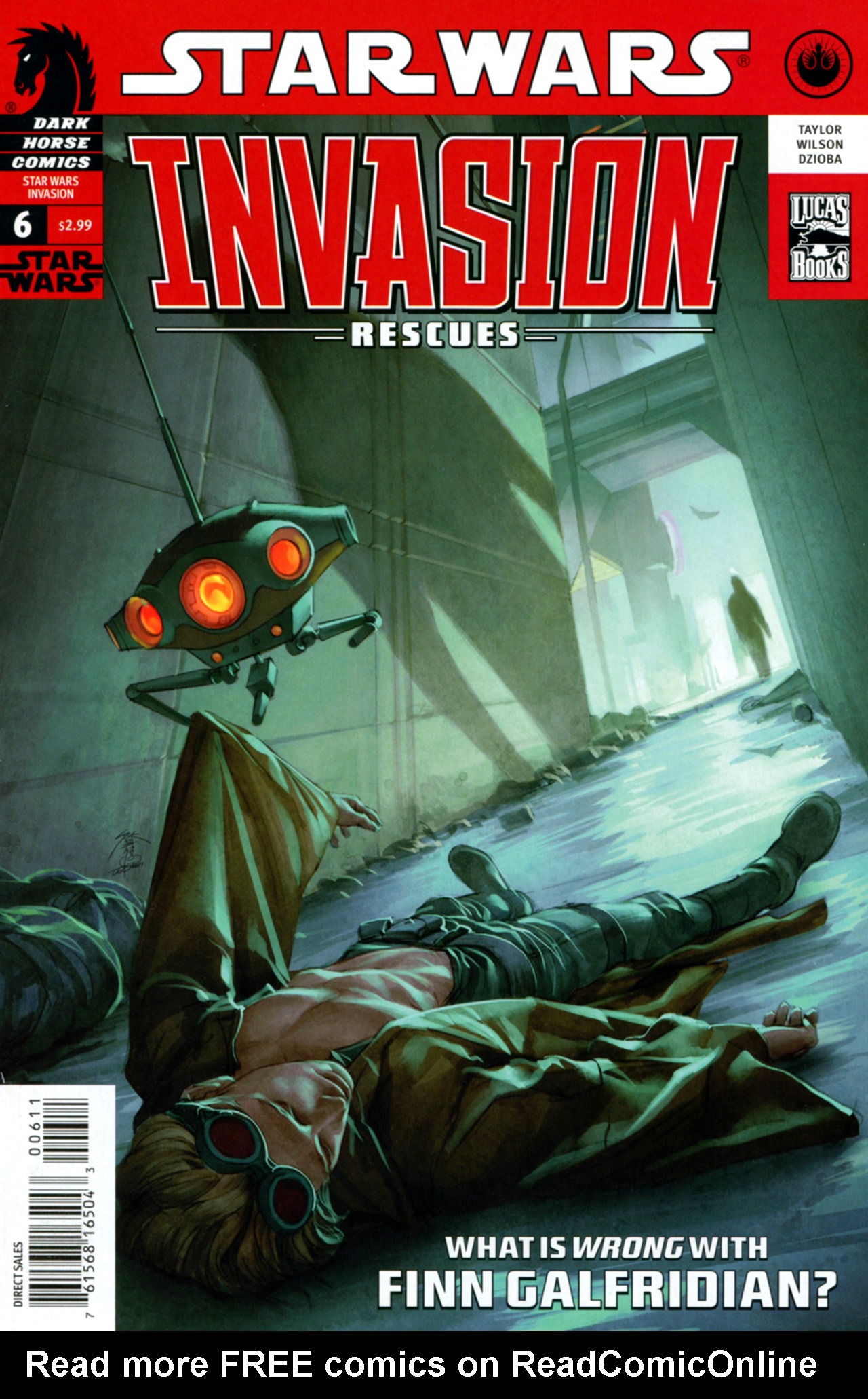 Read online Star Wars: Invasion - Rescues comic -  Issue #6 - 1