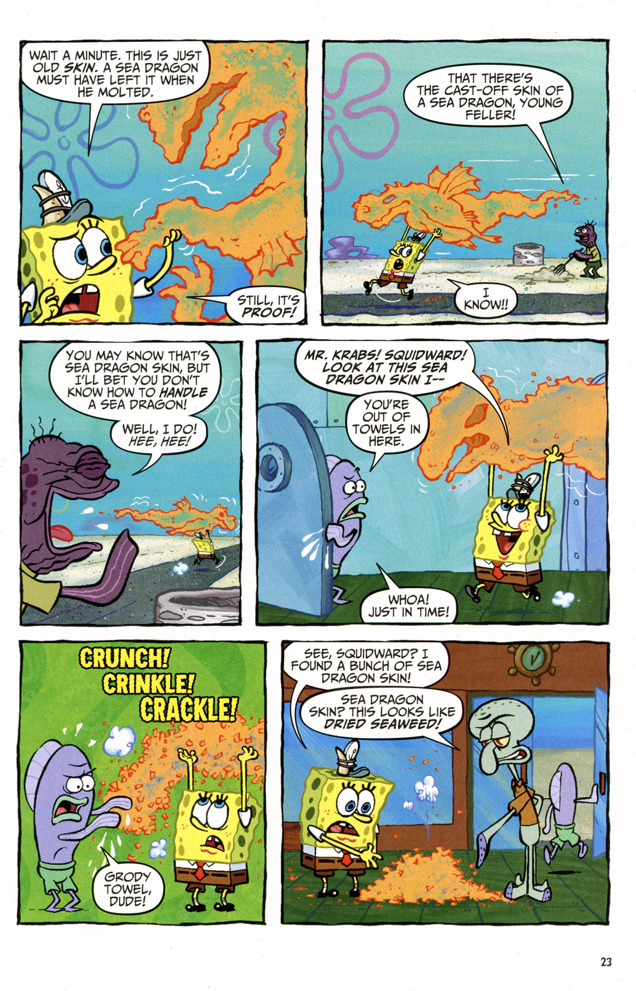 Read online SpongeBob Comics comic -  Issue #22 - 23