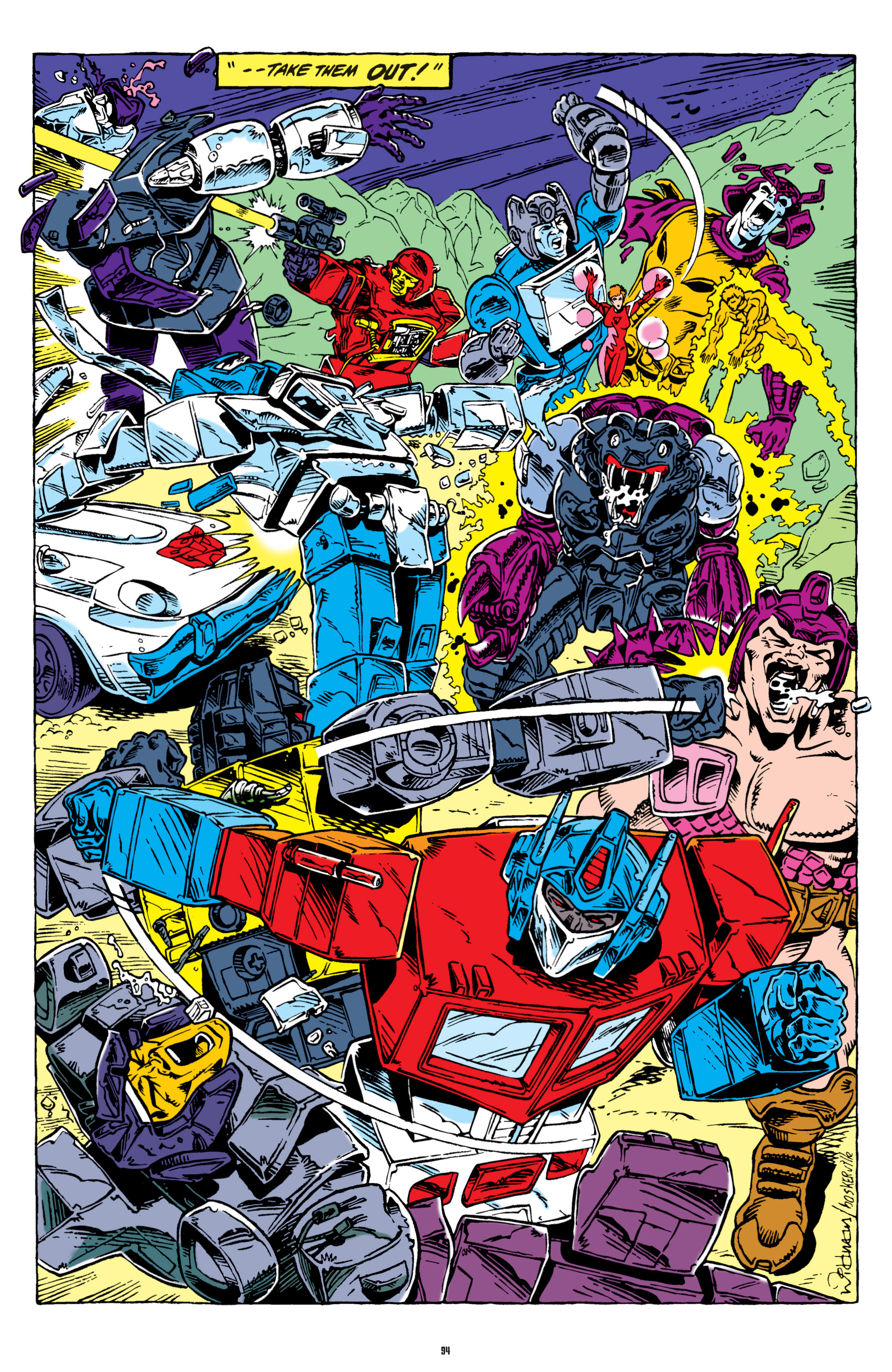 Read online The Transformers Classics comic -  Issue # TPB 7 - 94
