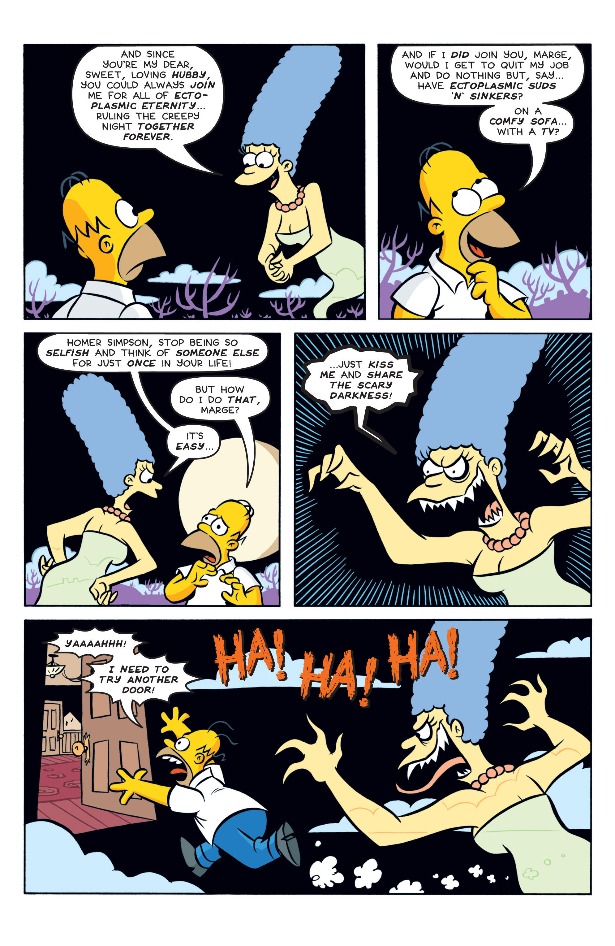 Read online Treehouse of Horror comic -  Issue #19 - 10