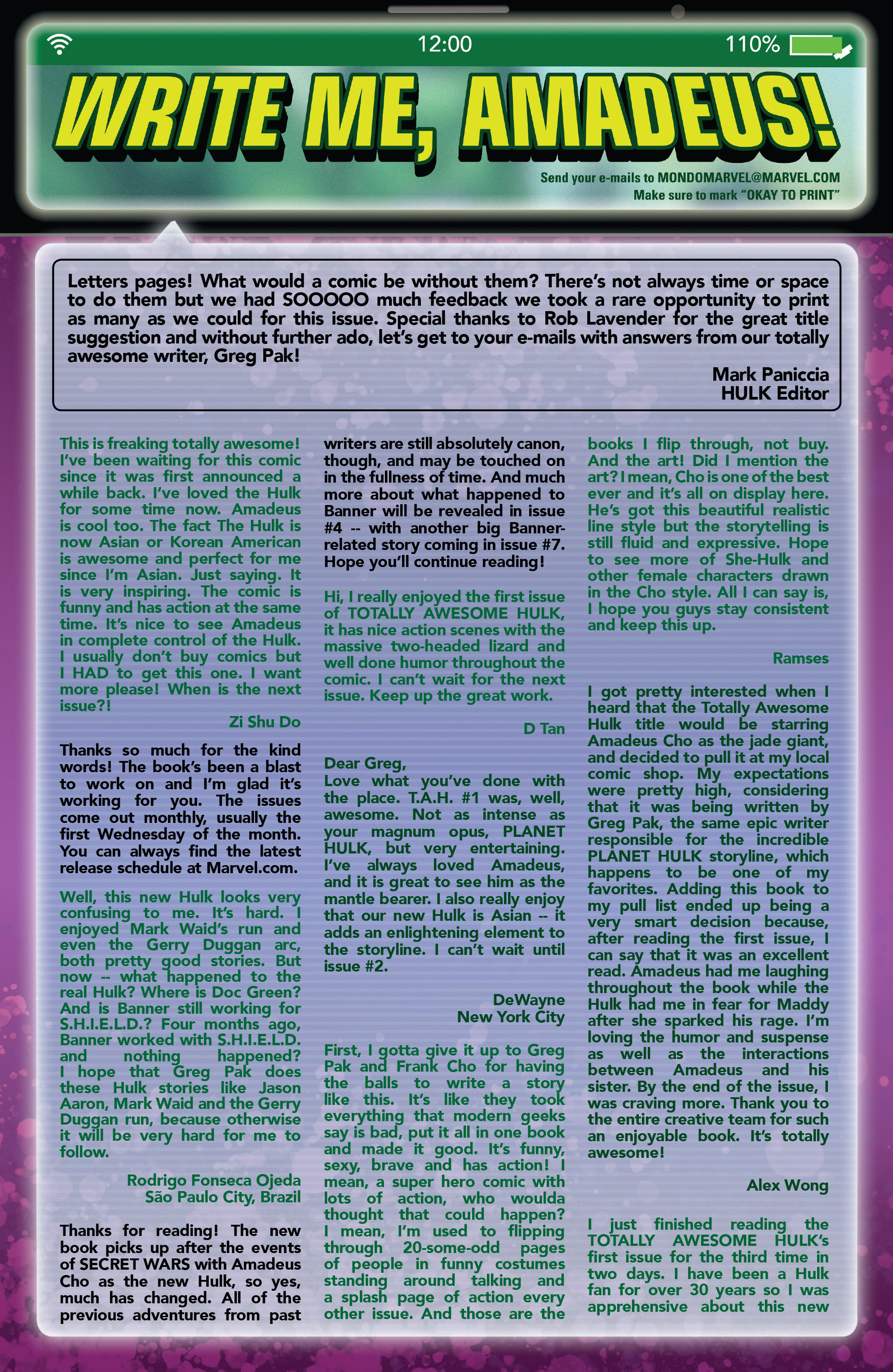 Read online Totally Awesome Hulk comic -  Issue #3 - 25