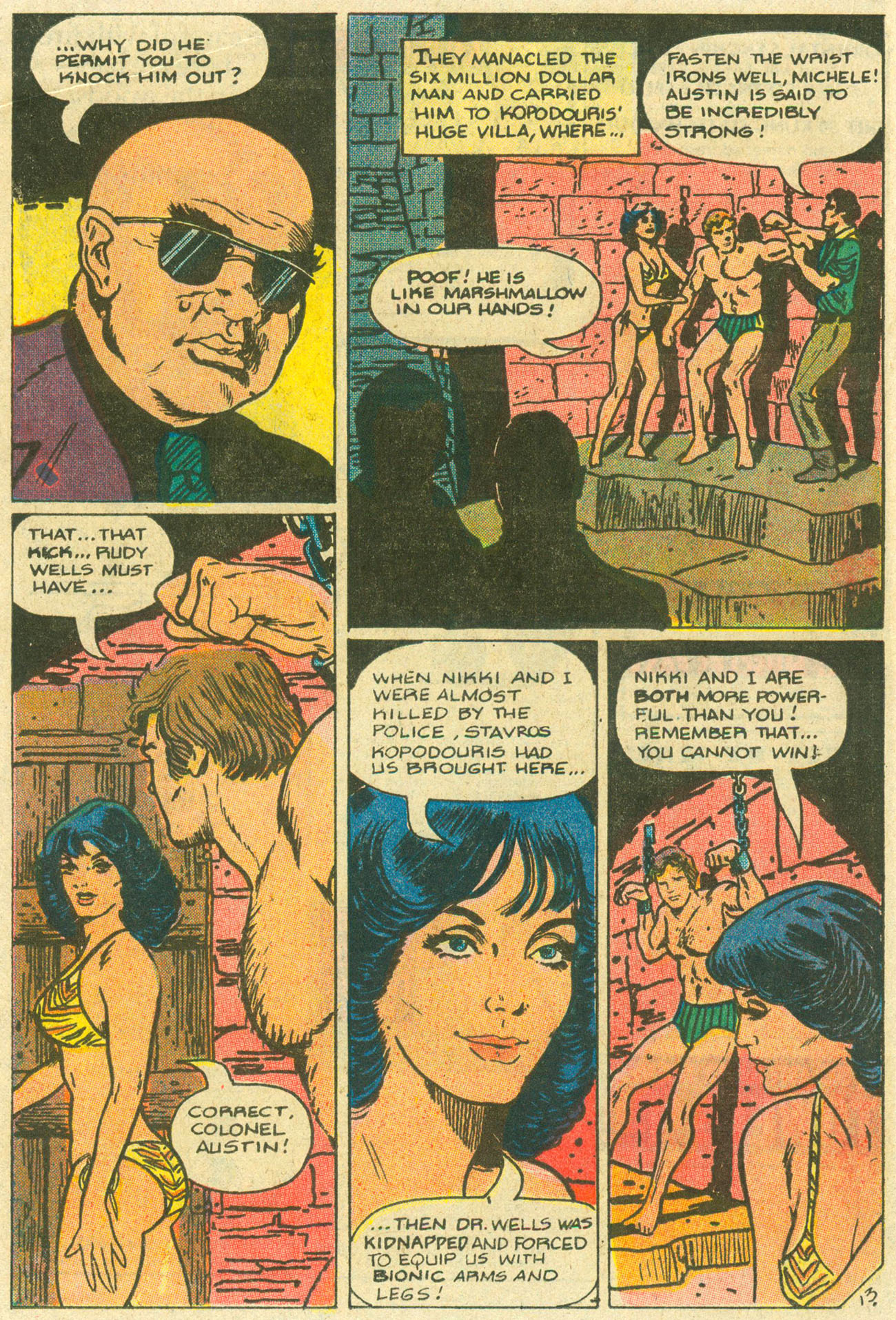 Read online The Six Million Dollar Man [comic] comic -  Issue #9 - 18