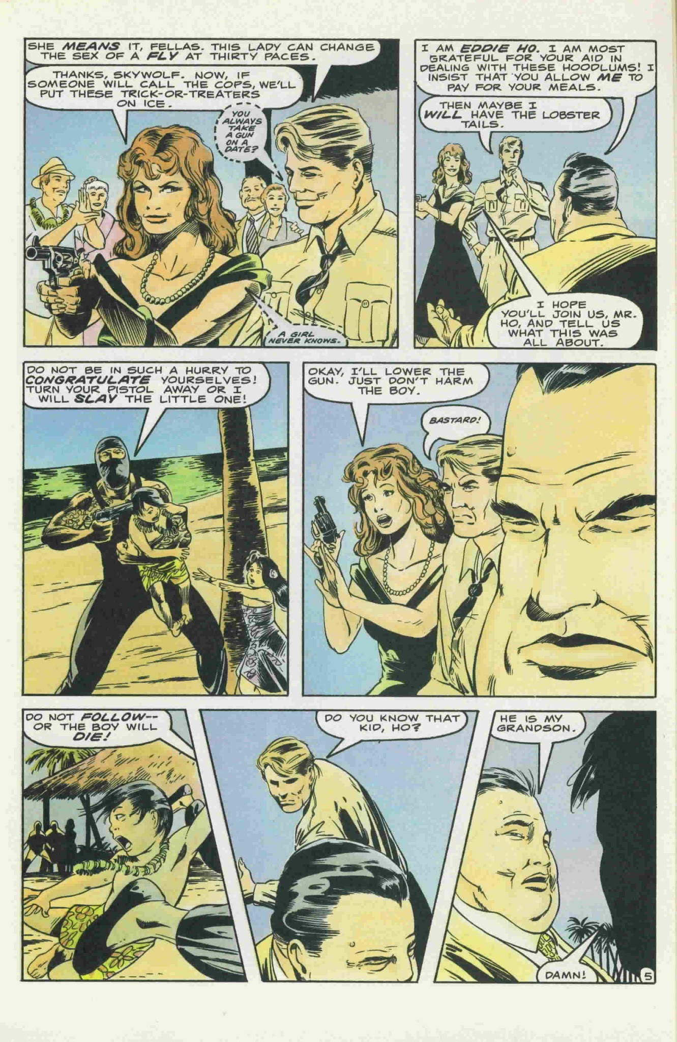 Read online Airboy (1986) comic -  Issue #25 - 21