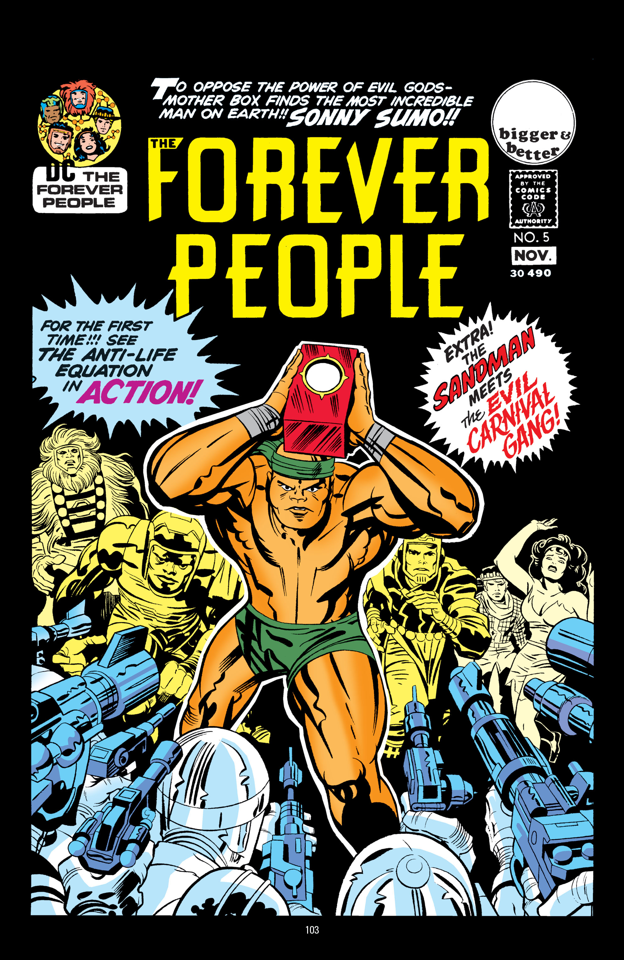Read online The Forever People comic -  Issue # _TPB  by Jack Kirby (Part 2) - 1
