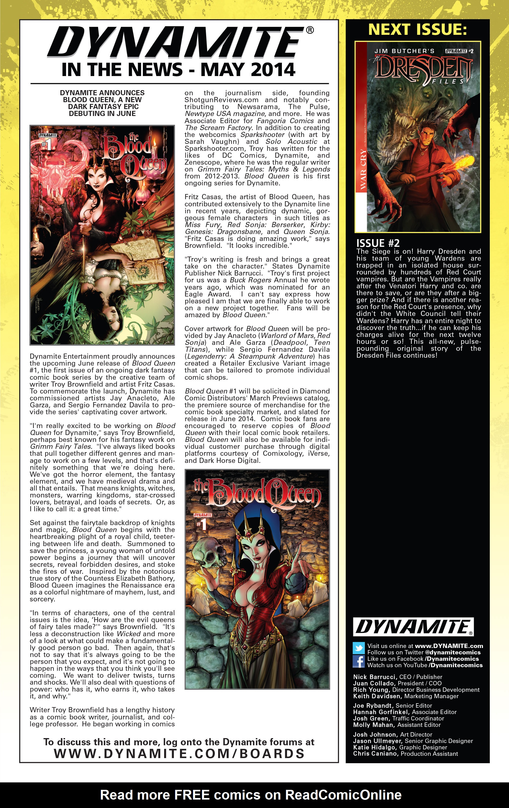 Read online Jim Butcher's The Dresden Files: War Cry comic -  Issue #1 - 33