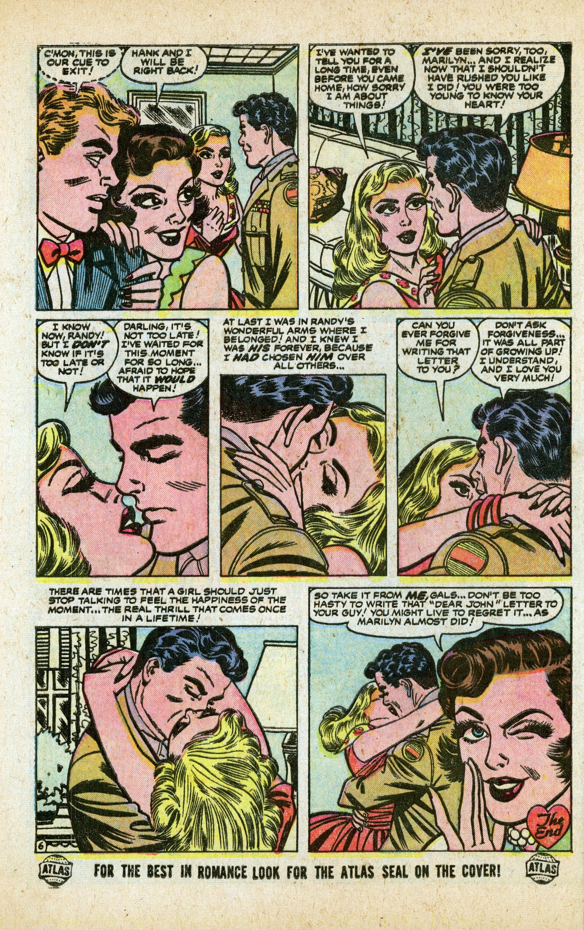 Read online Love Romances comic -  Issue #43 - 8