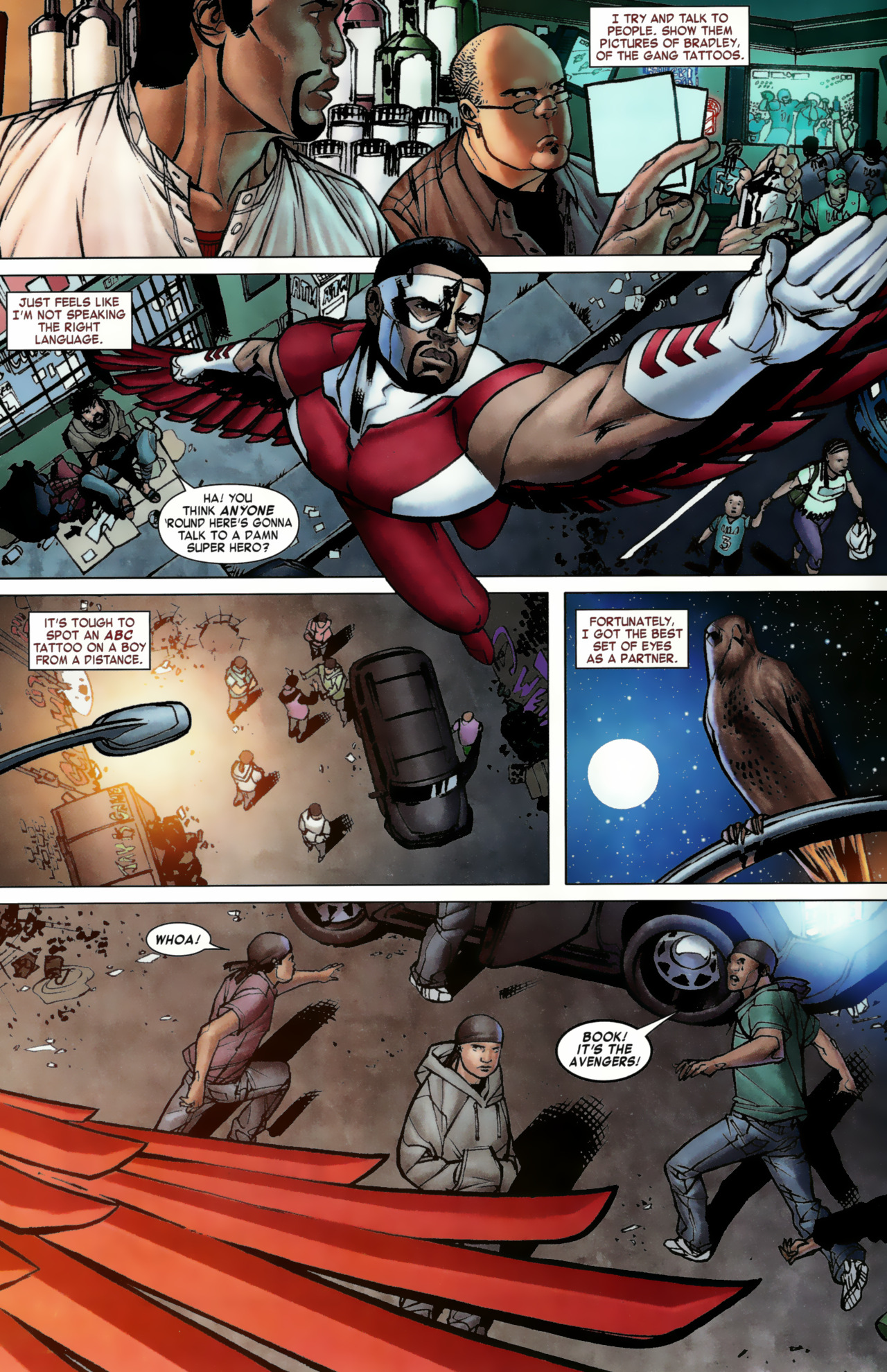 Read online Captain America and Falcon comic -  Issue # Full - 16