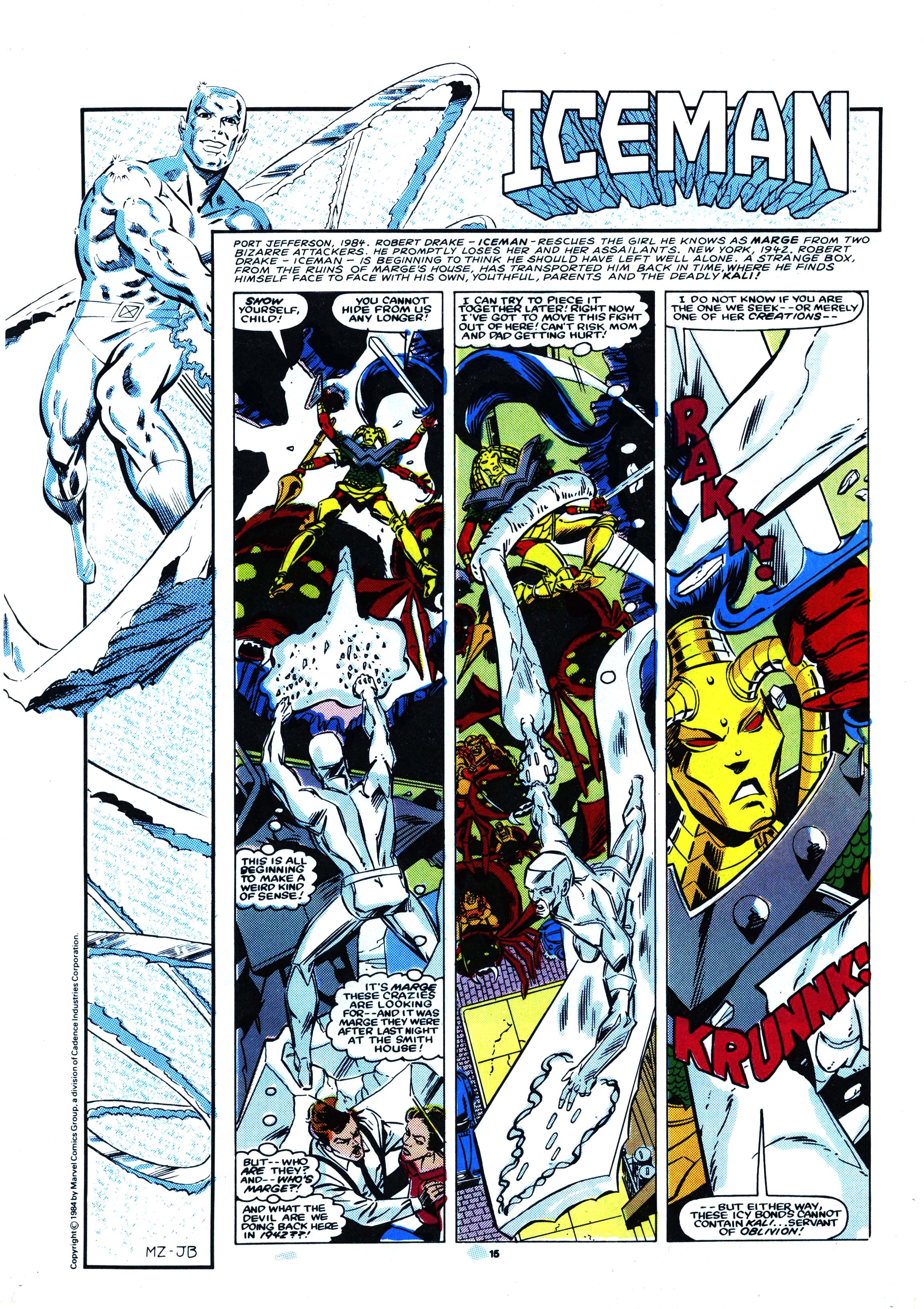 Read online Secret Wars (1985) comic -  Issue #16 - 15