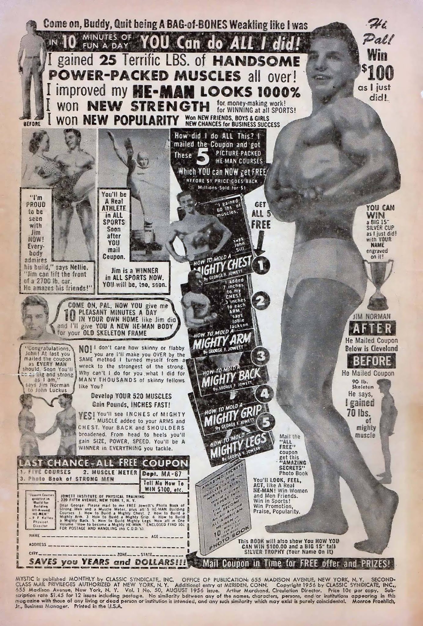 Read online Mystic (1951) comic -  Issue #50 - 2