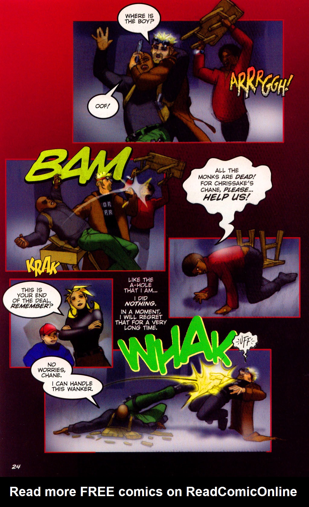 Read online Little Red Hot: Bound comic -  Issue #2 - 24