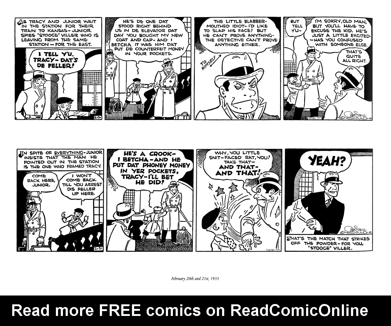 Read online The Complete Chester Gould's Dick Tracy comic -  Issue # TPB 1 (Part 2) - 91