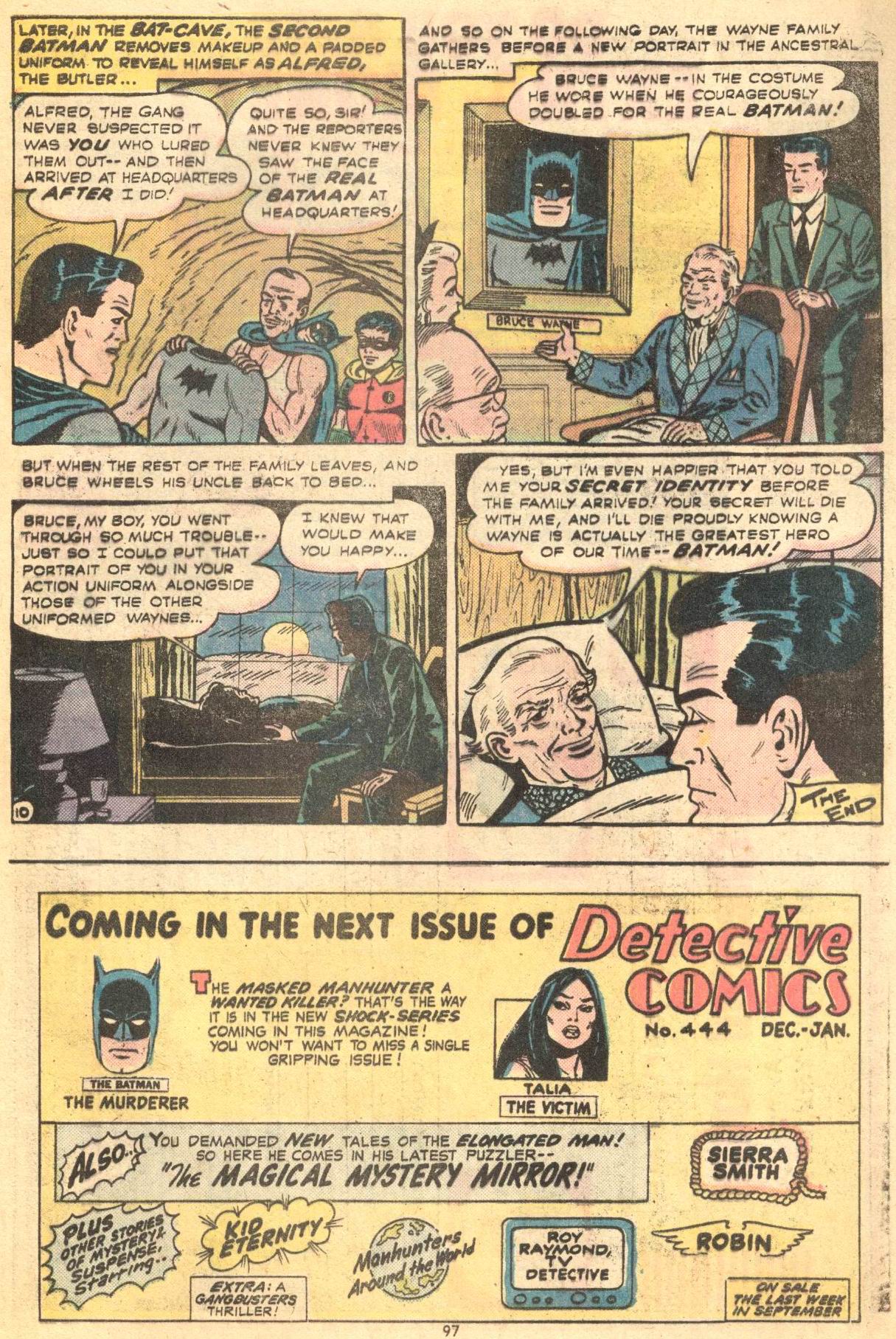 Read online Batman (1940) comic -  Issue #259 - 97
