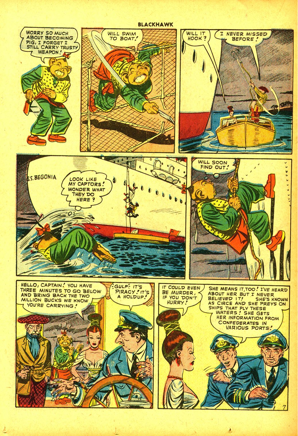Read online Blackhawk (1957) comic -  Issue #18 - 32