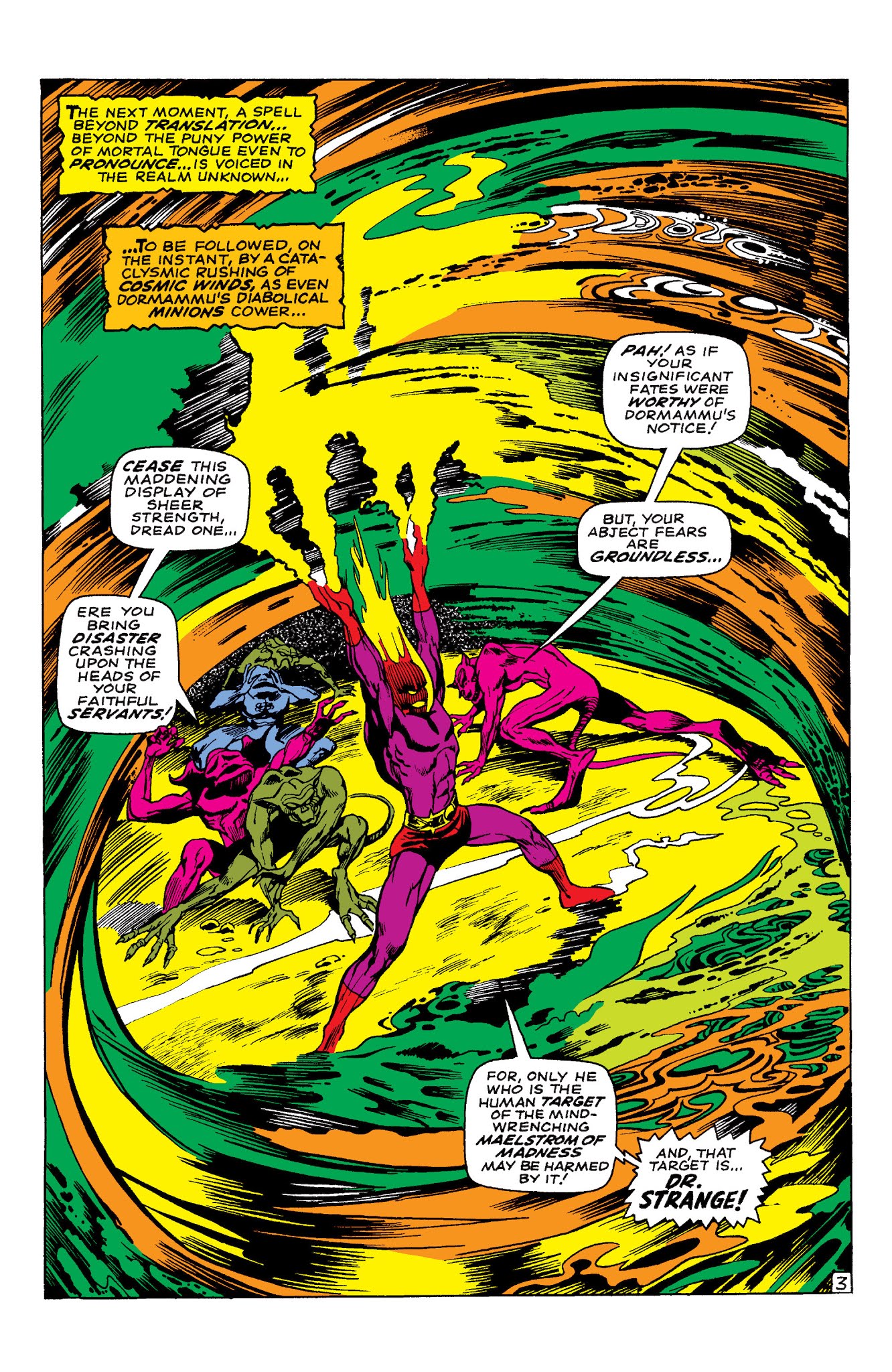 Read online Marvel Masterworks: Doctor Strange comic -  Issue # TPB 3 (Part 1) - 93