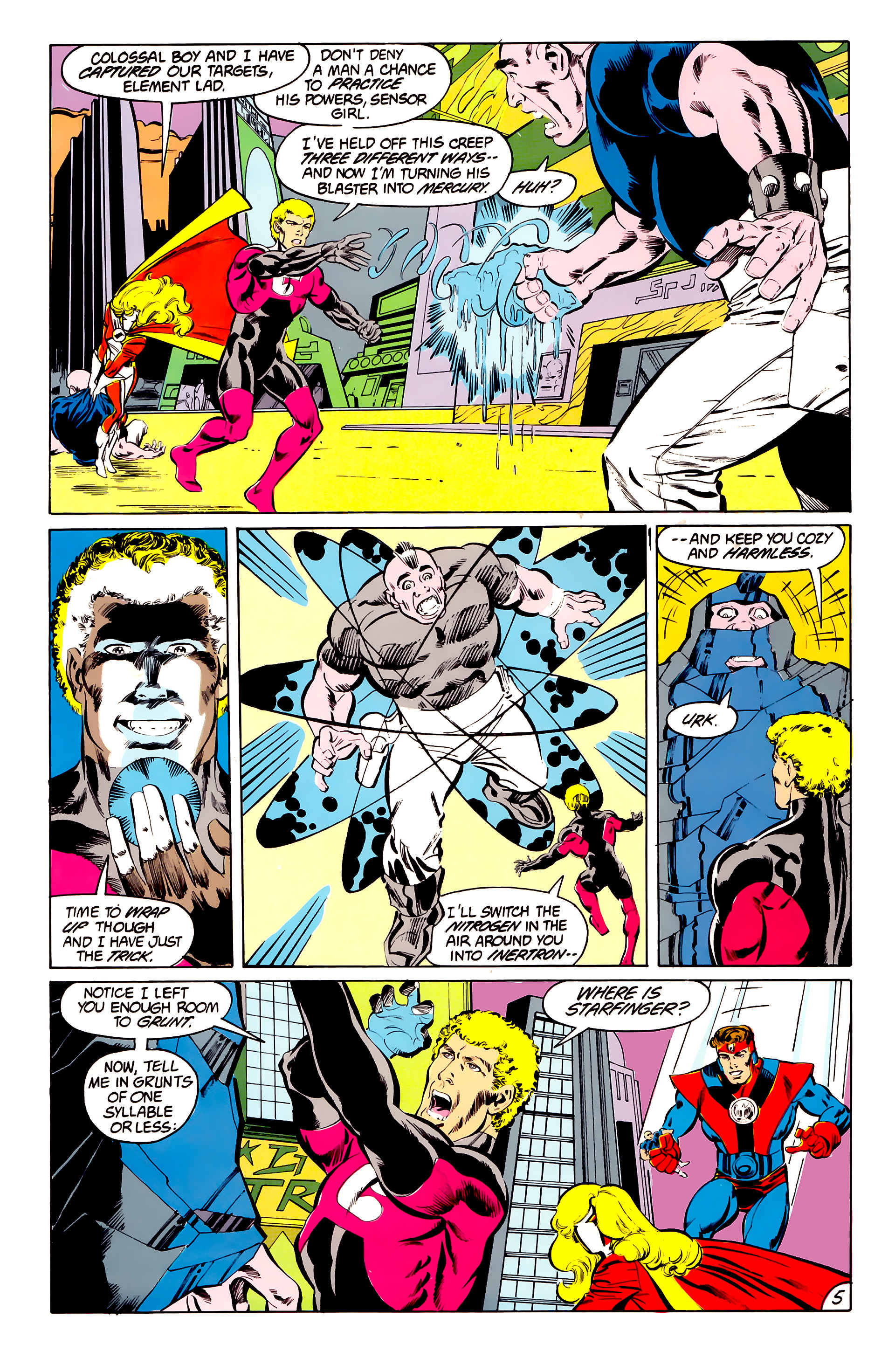 Read online Legion of Super-Heroes (1984) comic -  Issue #41 - 6