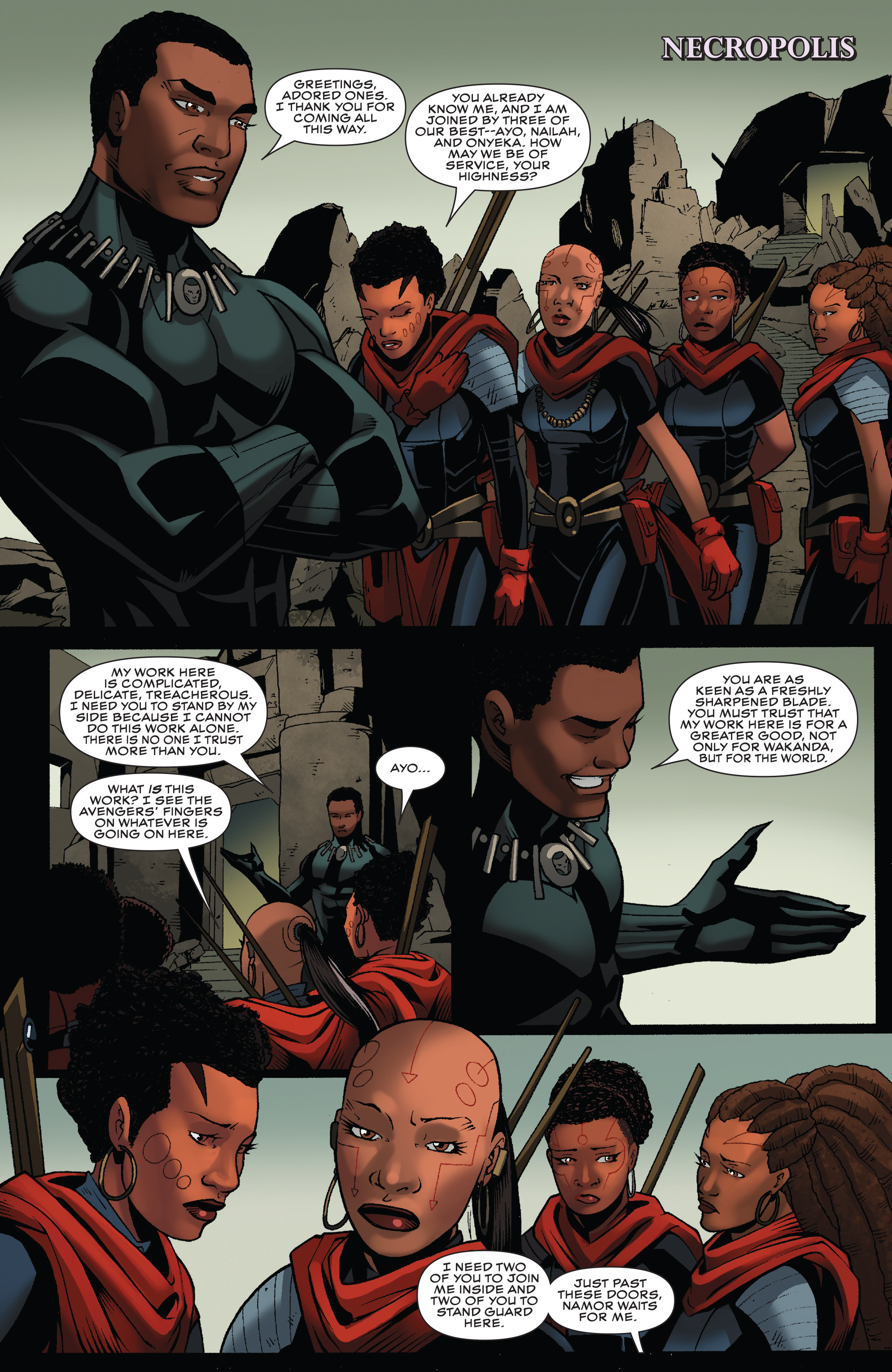 Read online Black Panther: World of Wakanda comic -  Issue #2 - 19