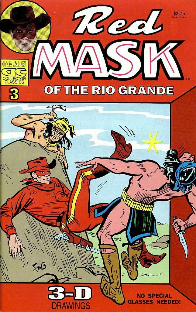 Read online Red Mask of the Rio Grande comic -  Issue #3 - 1