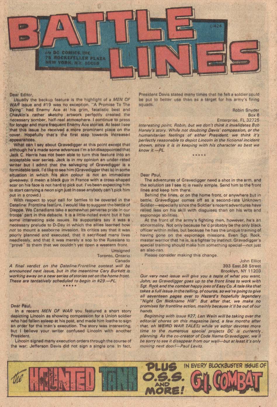 Read online Men of War comic -  Issue #25 - 19
