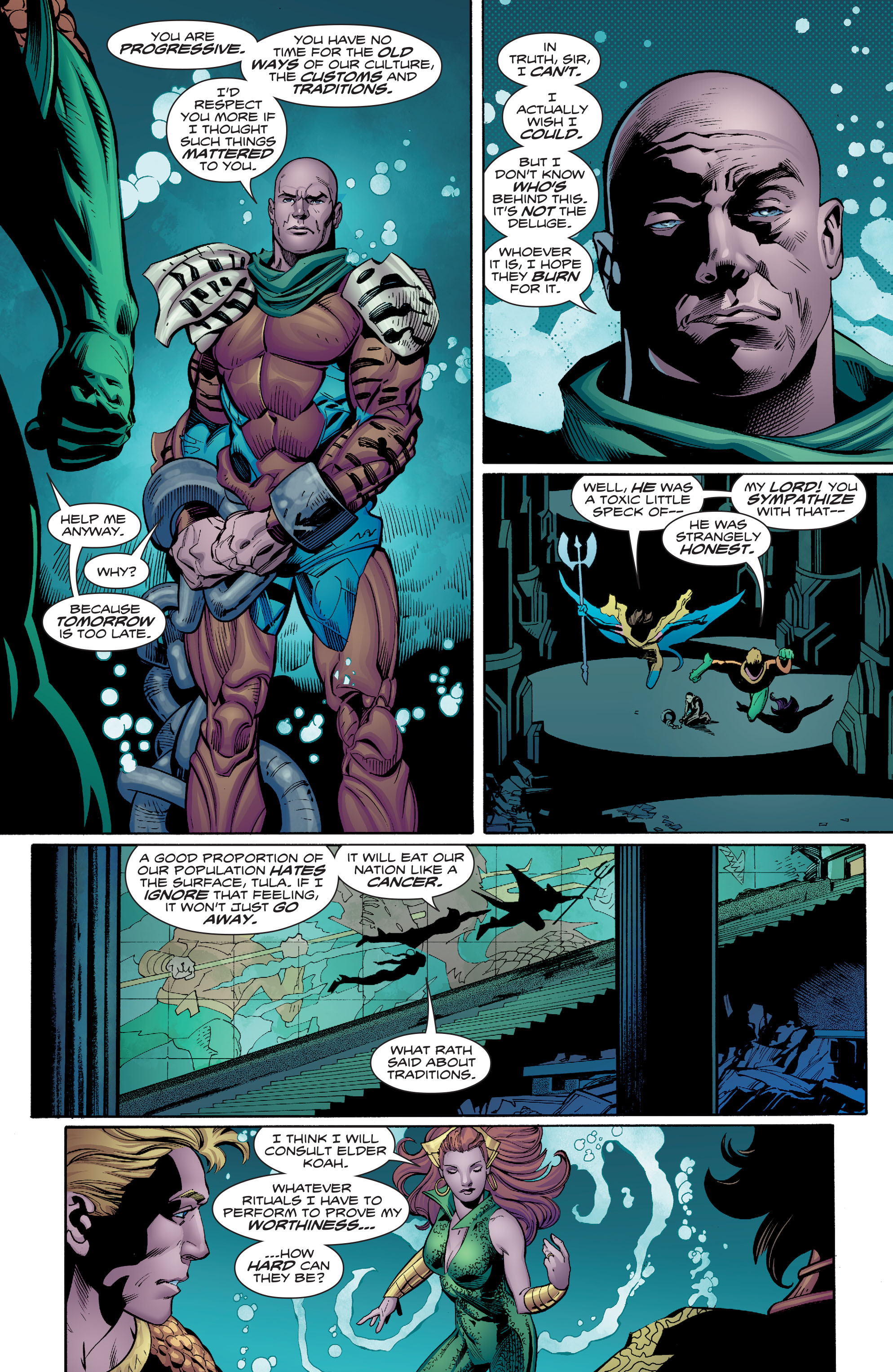 Read online Aquaman (2016) comic -  Issue #7 - 16