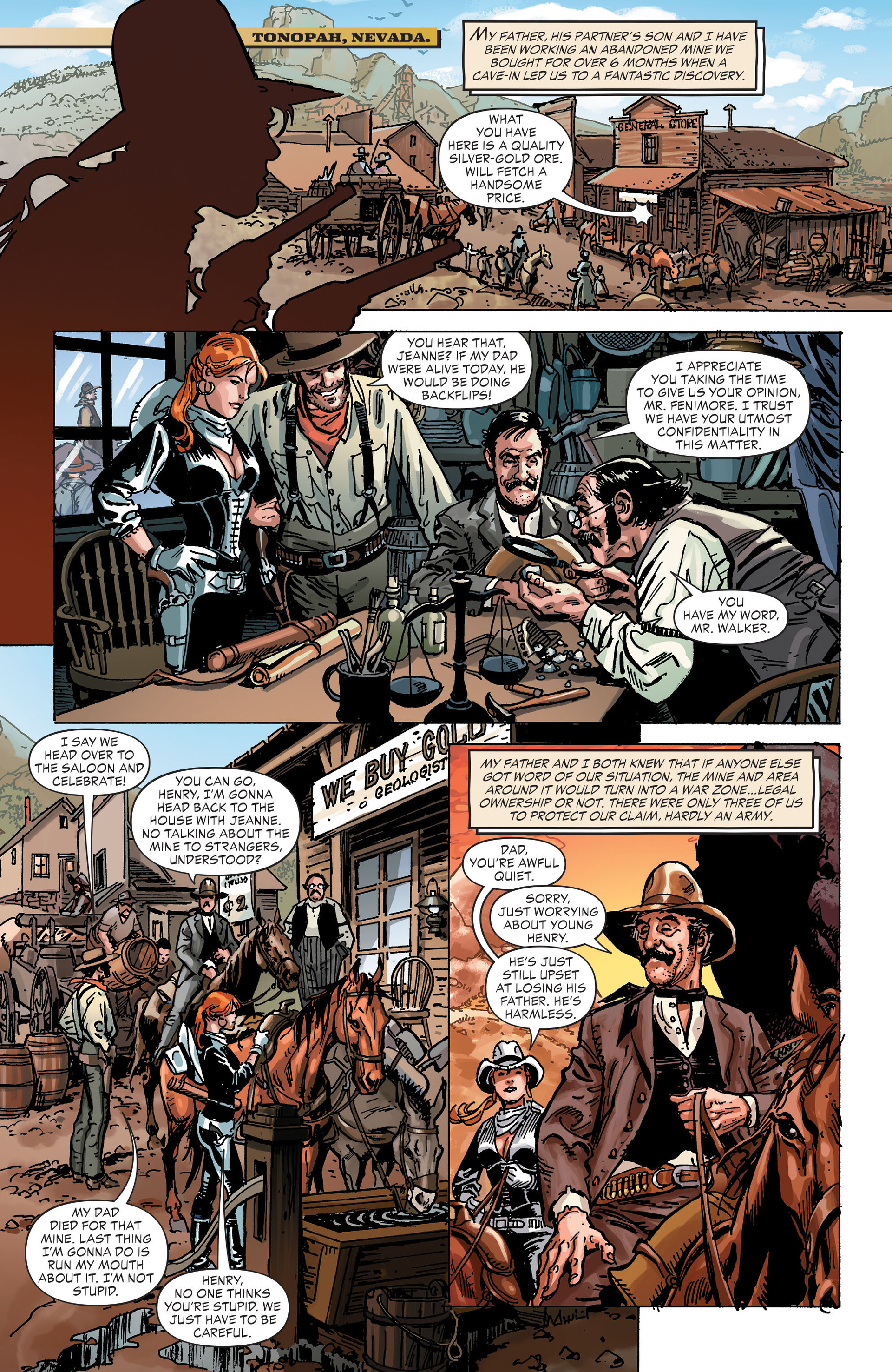Read online All-Star Western (2011) comic -  Issue #30 - 16