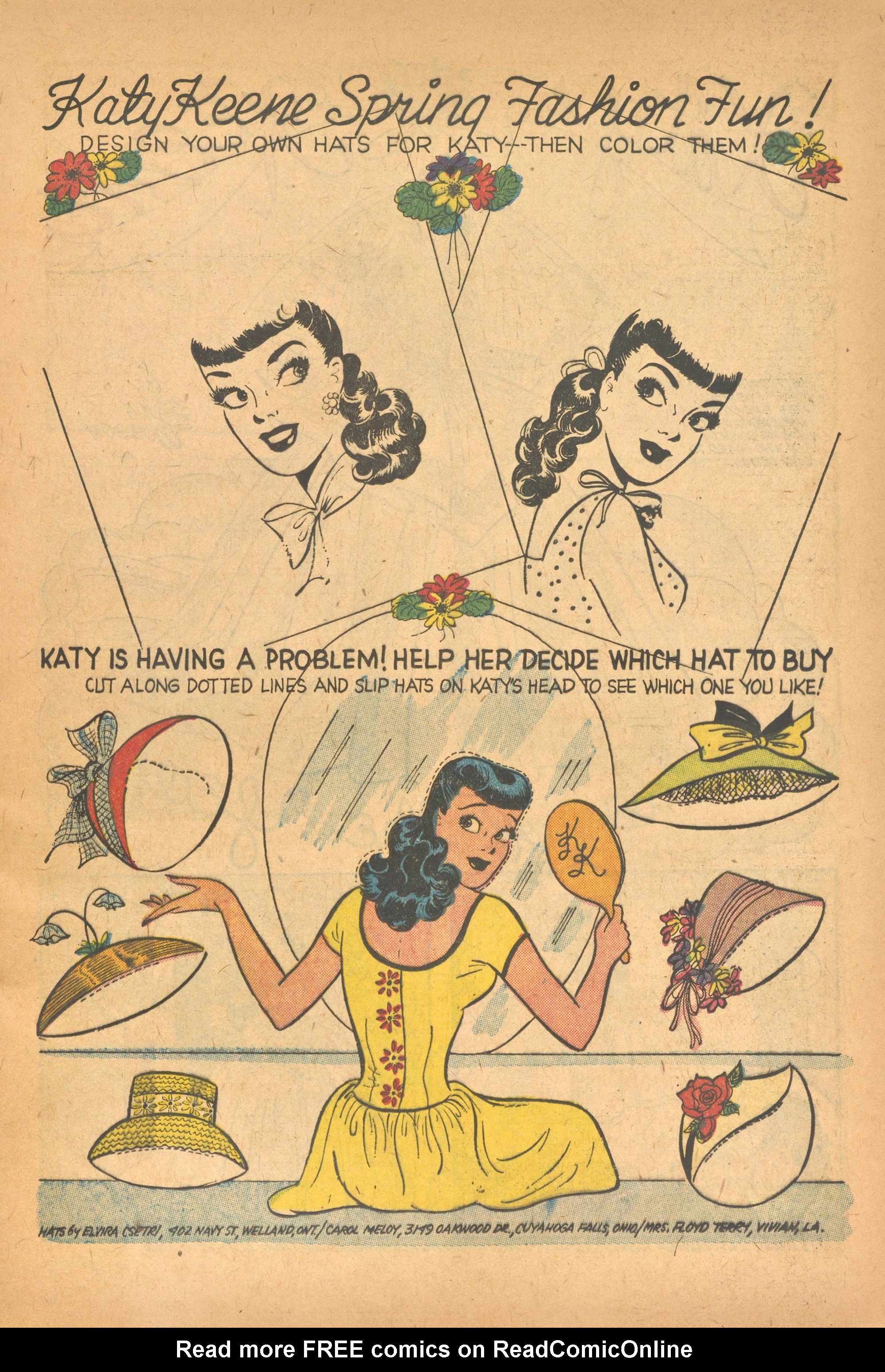 Read online Katy Keene Fashion Book comic -  Issue #20 - 11