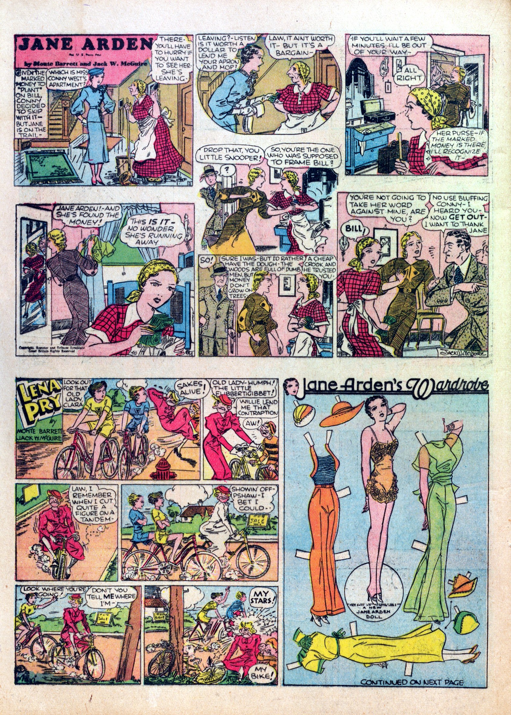 Read online Famous Funnies comic -  Issue #14 - 44