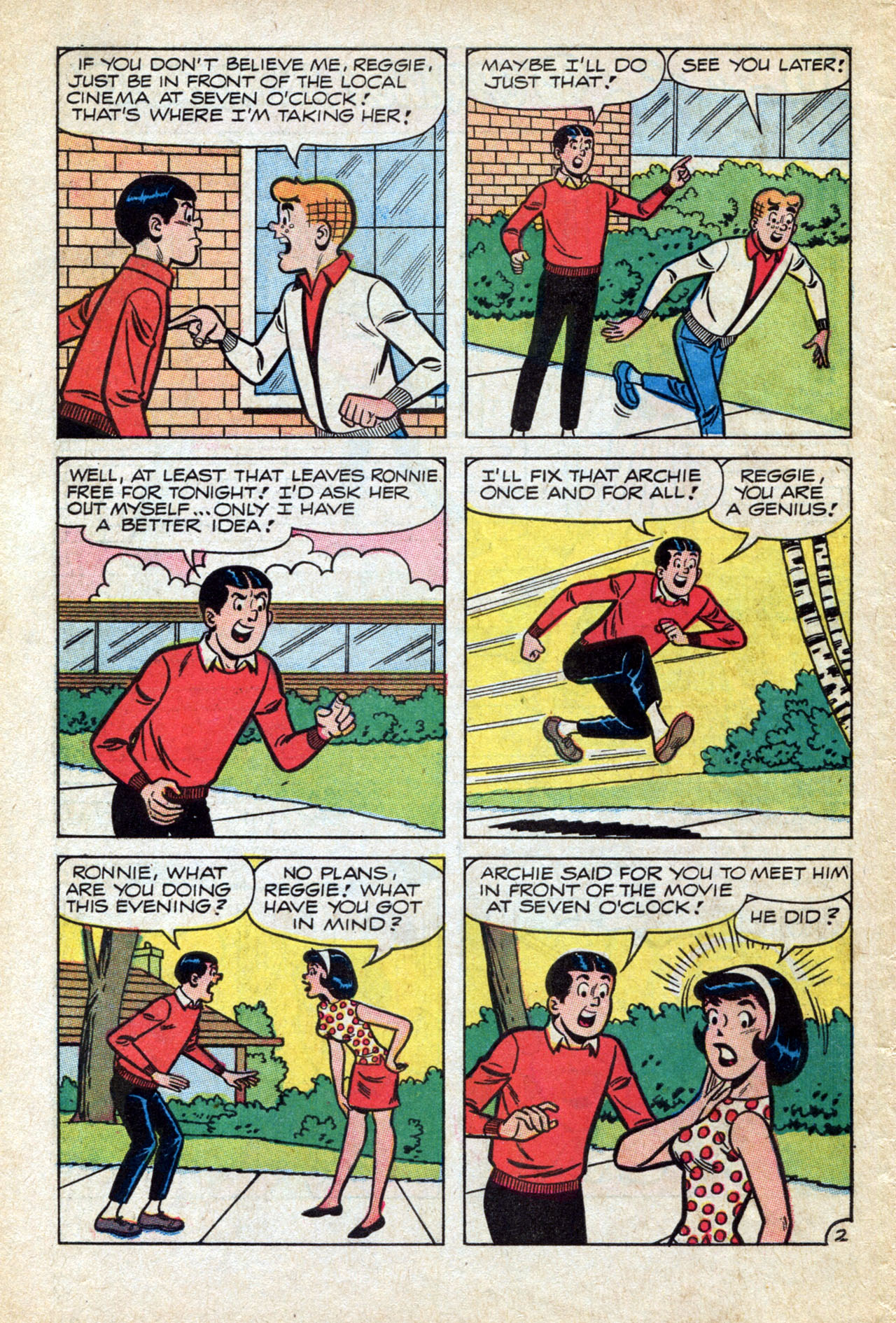 Read online Reggie and Me (1966) comic -  Issue #27 - 30