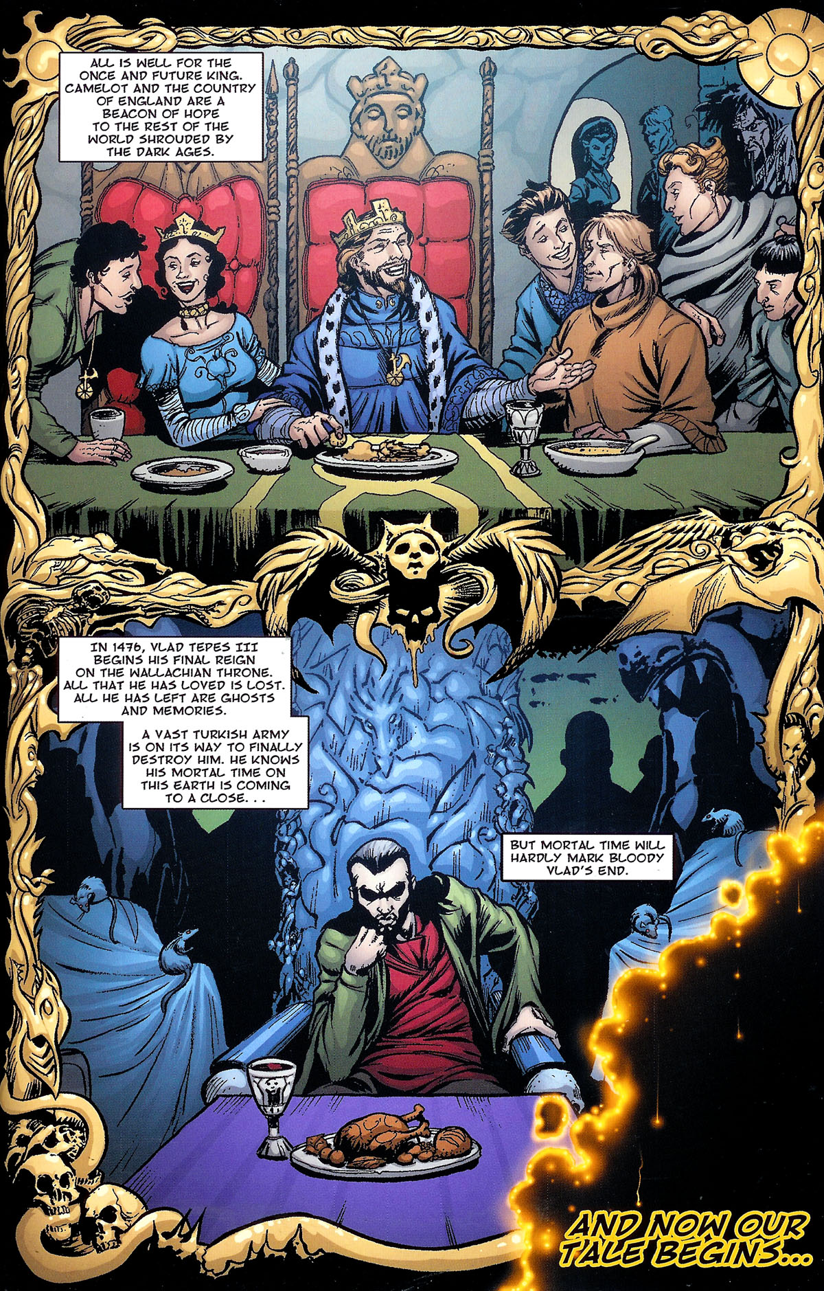 Read online Dracula vs King Arthur comic -  Issue #1 - 7