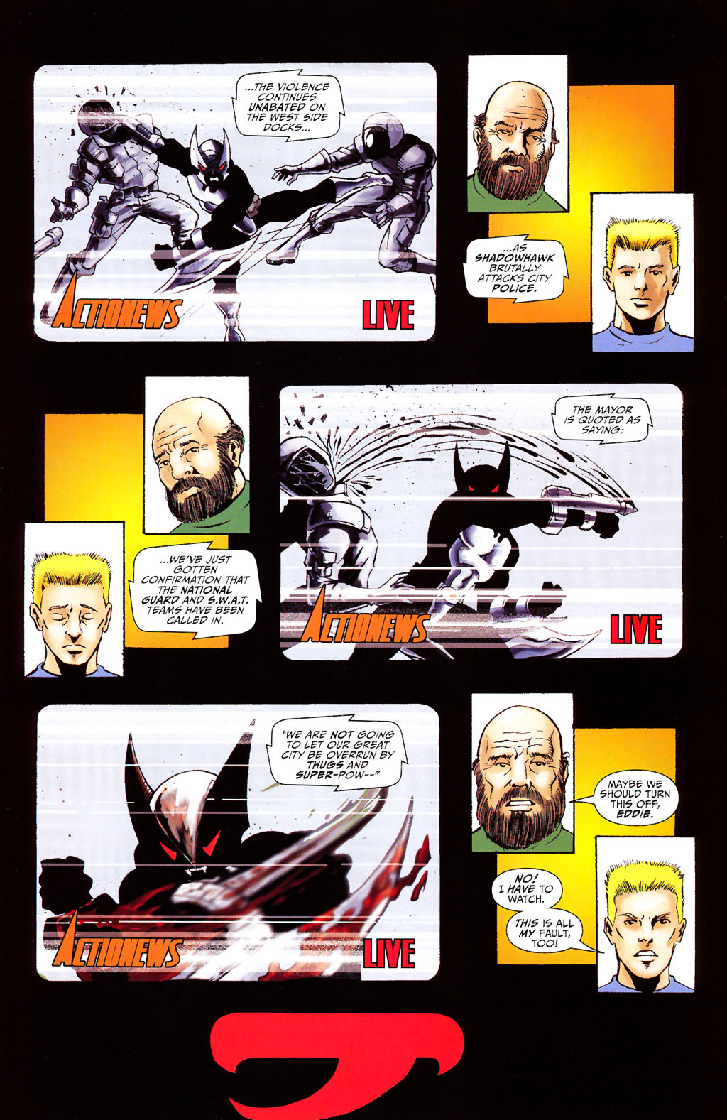 Read online ShadowHawk (2005) comic -  Issue #12 - 7
