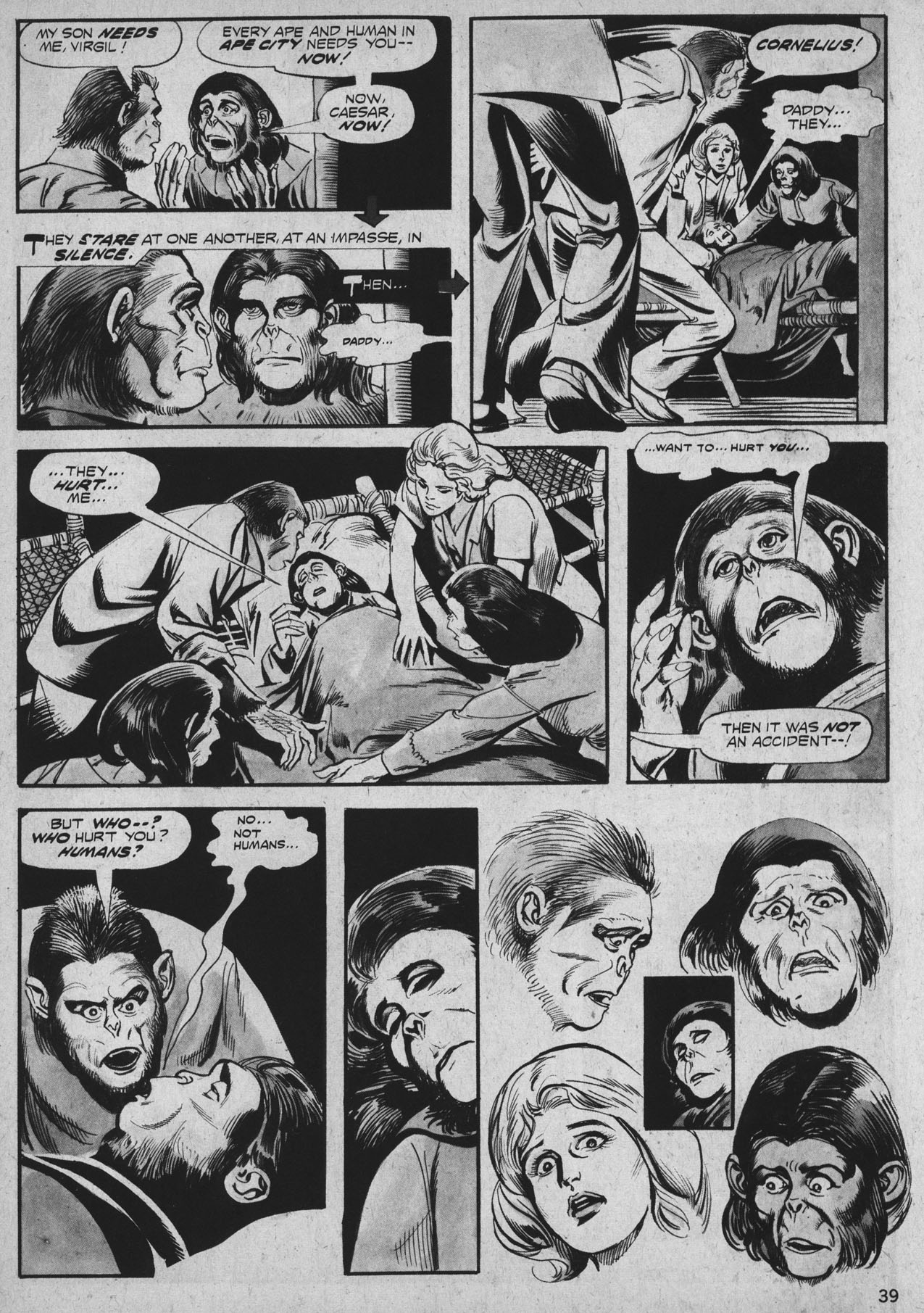 Read online Planet of the Apes comic -  Issue #26 - 39