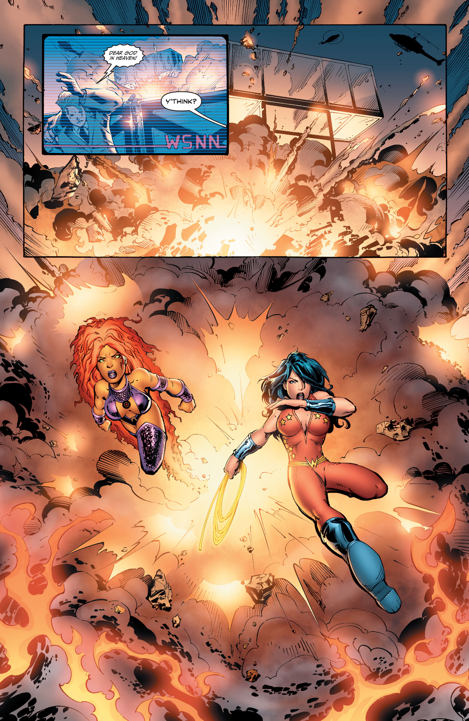 Read online DC/Wildstorm: Dreamwar comic -  Issue #1 - 10