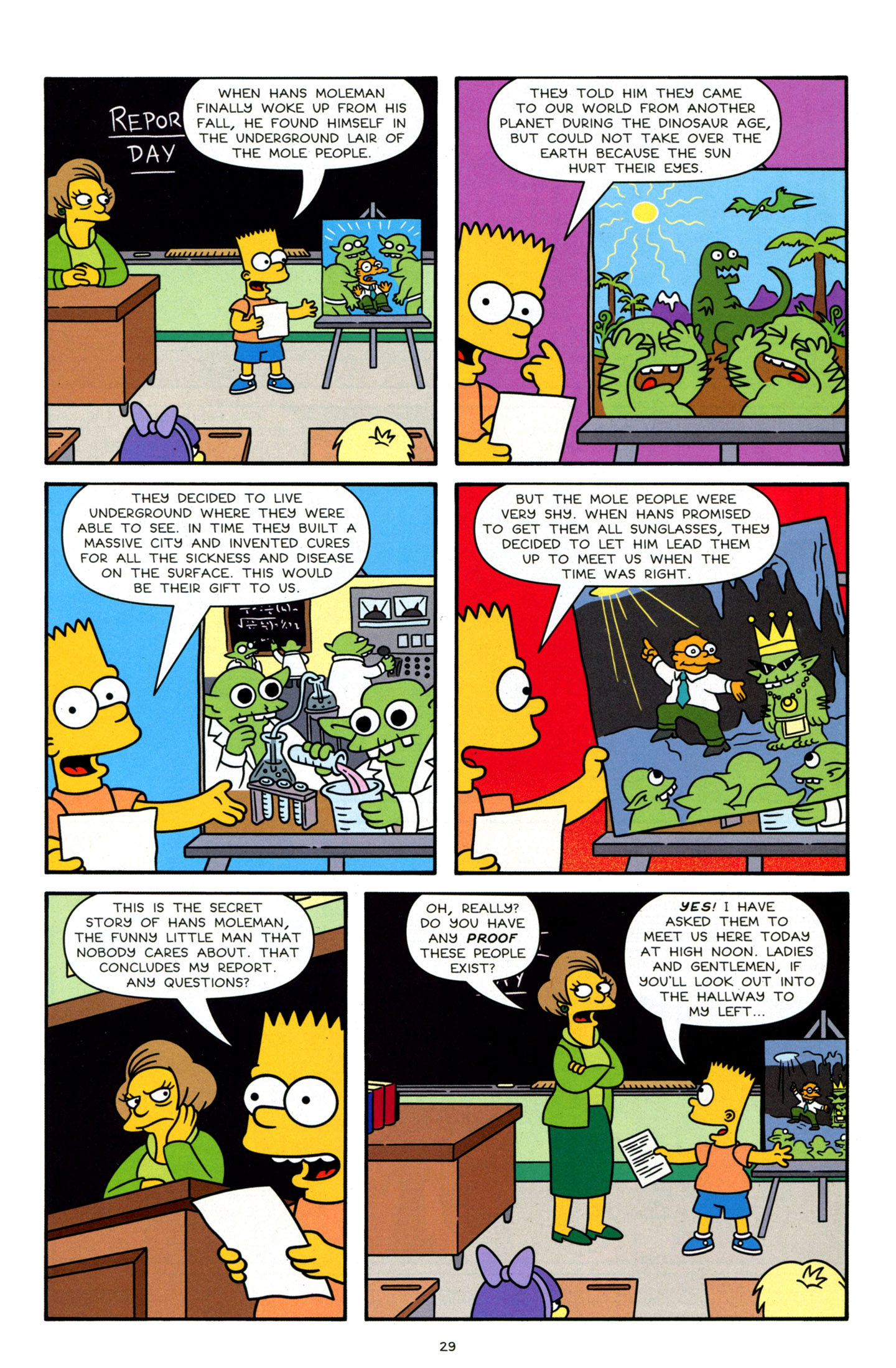 Read online Bart Simpson comic -  Issue #63 - 31