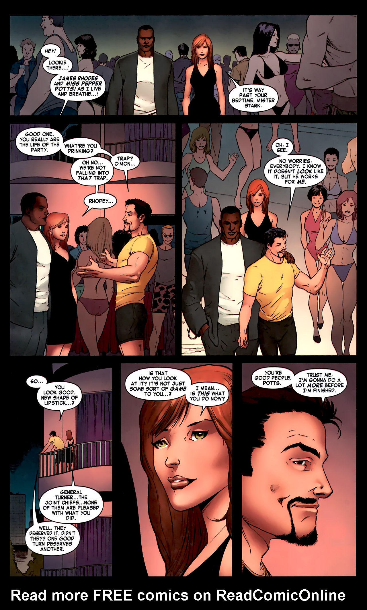 Read online Iron Man 2: Public Identity comic -  Issue #3 - 22