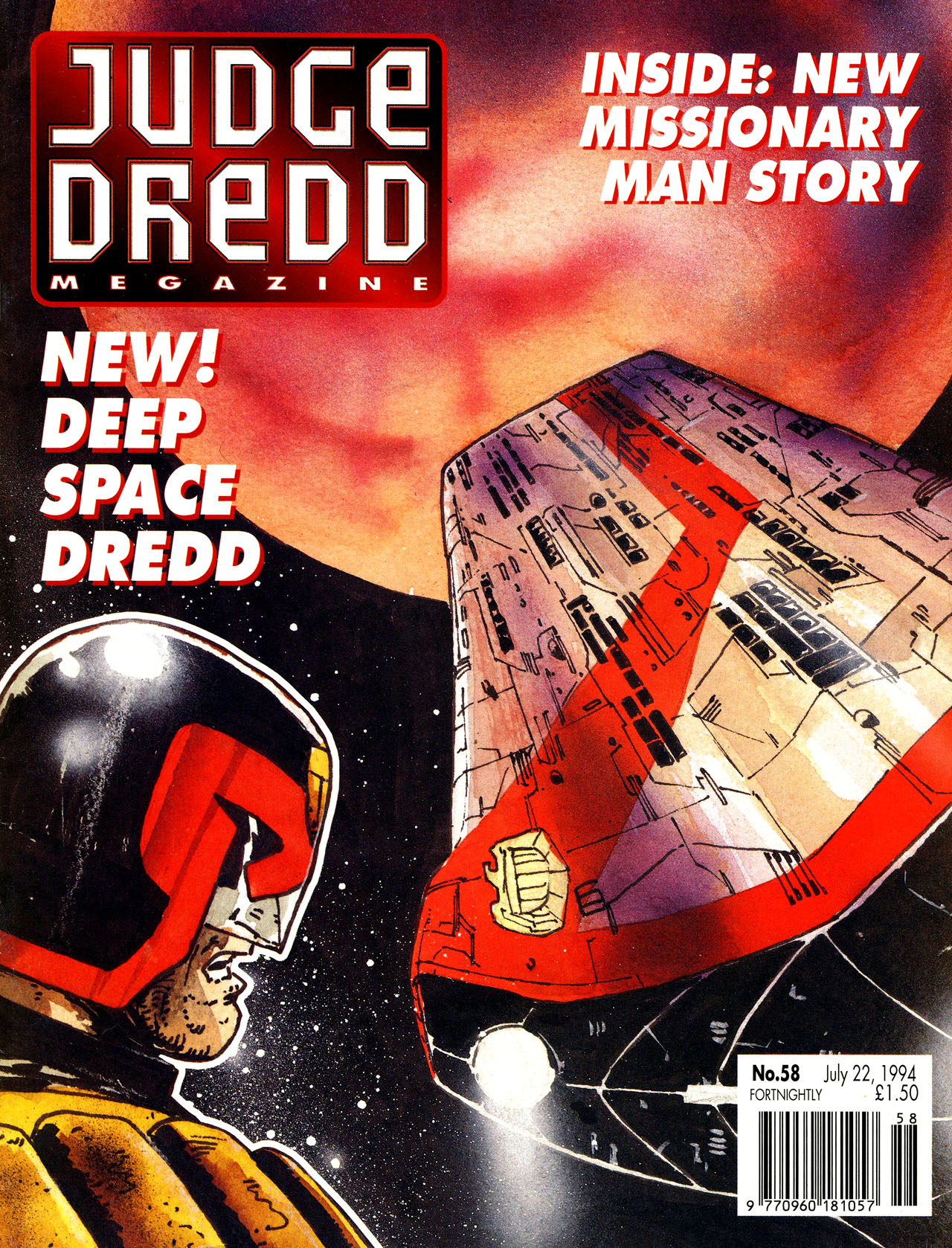 Read online Judge Dredd: The Megazine (vol. 2) comic -  Issue #58 - 1