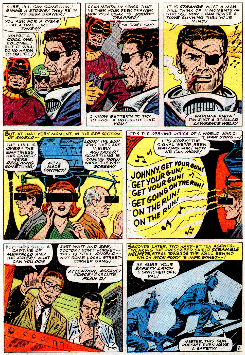 Read online Marvel Masterworks: Nick Fury, Agent of S.H.I.E.L.D. comic -  Issue # TPB 1 (Part 2) - 16