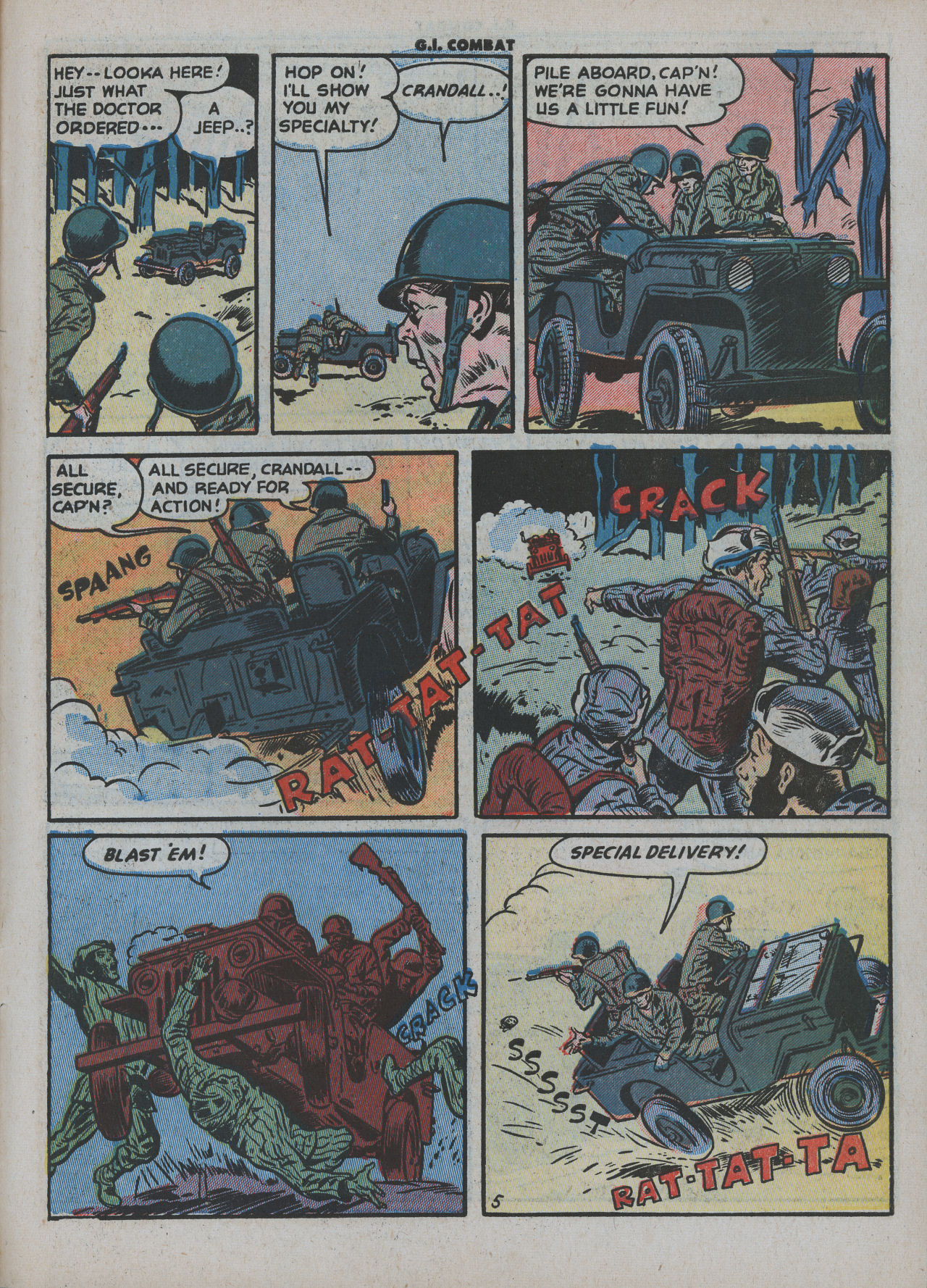 Read online G.I. Combat (1952) comic -  Issue #4 - 31