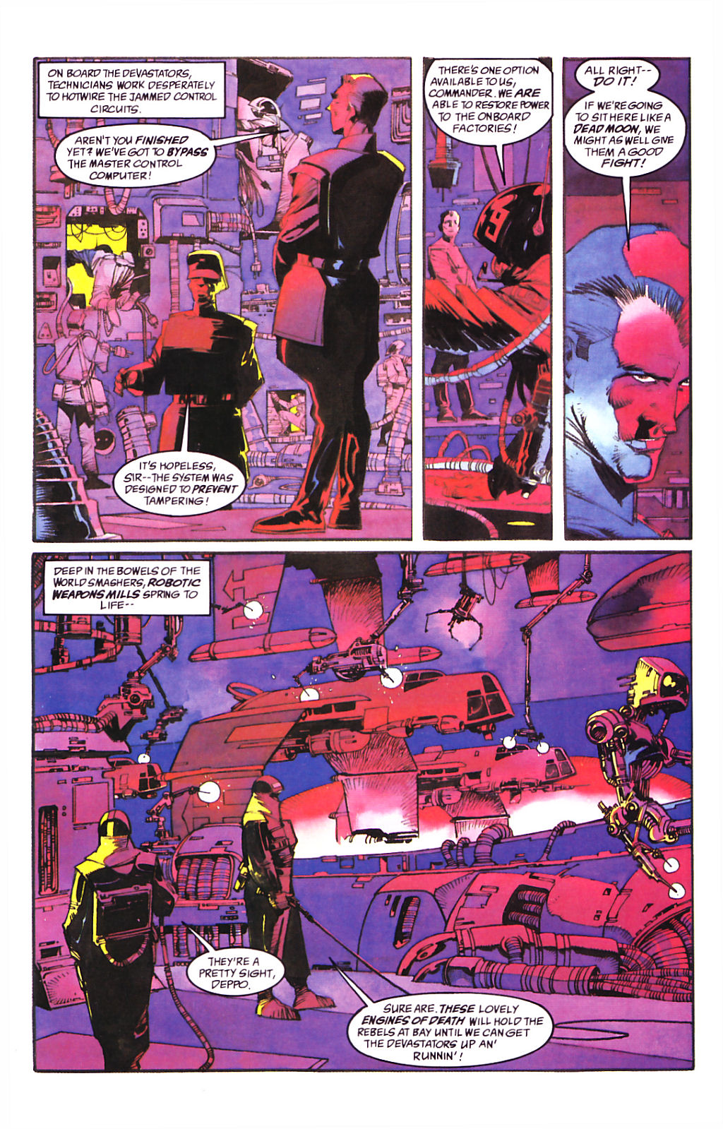 Read online Star Wars: Dark Empire comic -  Issue #6 - 7