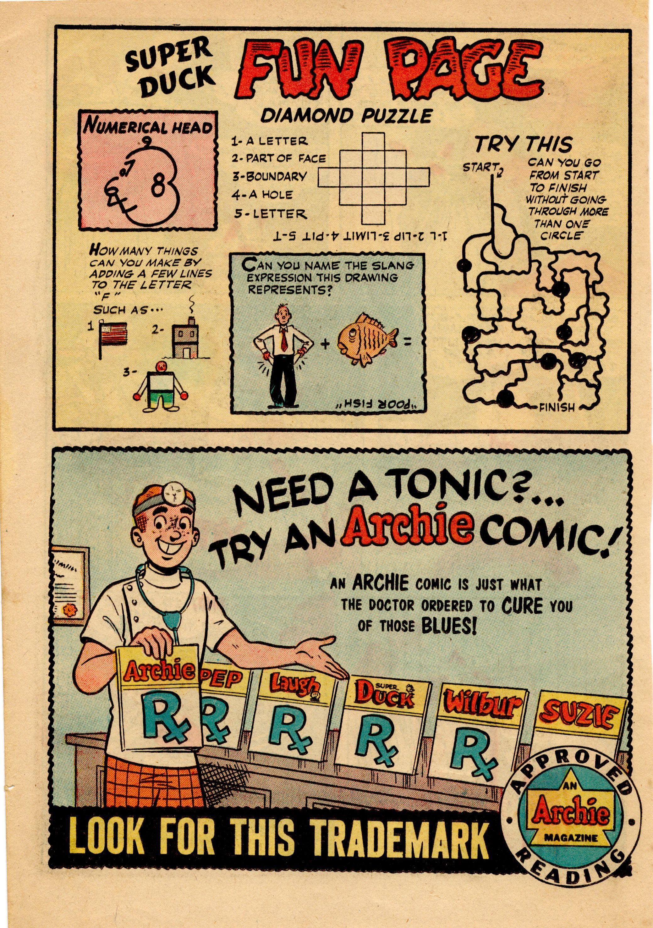 Read online Super Duck Comics comic -  Issue #44 - 28