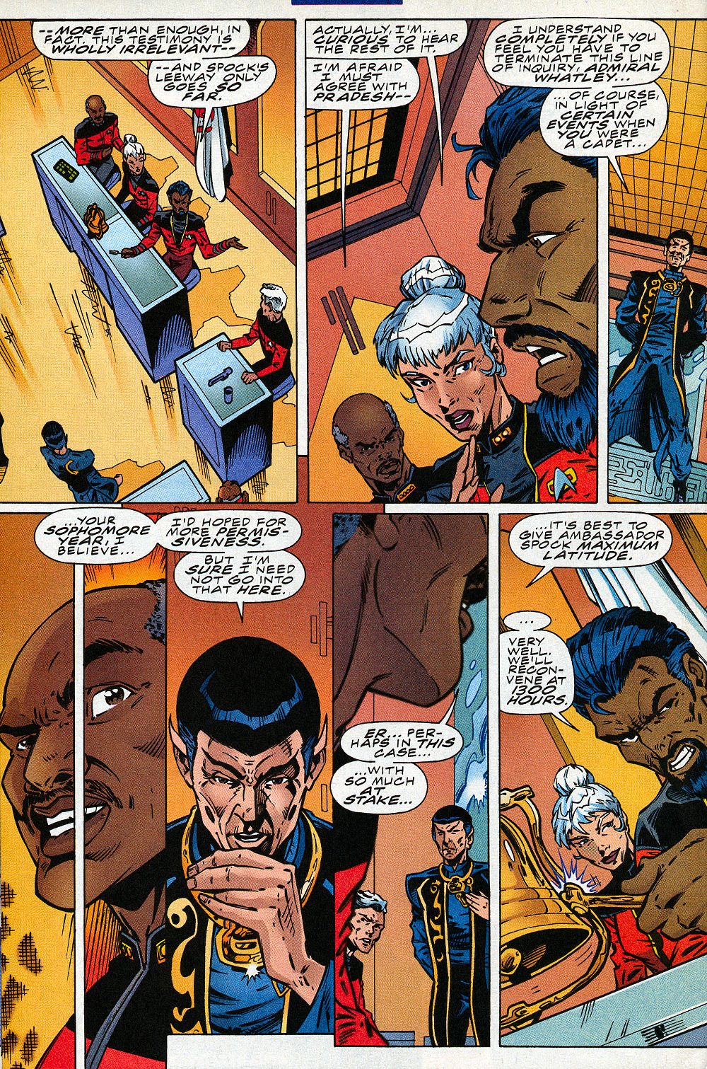 Read online Star Trek: Starfleet Academy (1996) comic -  Issue #11 - 17