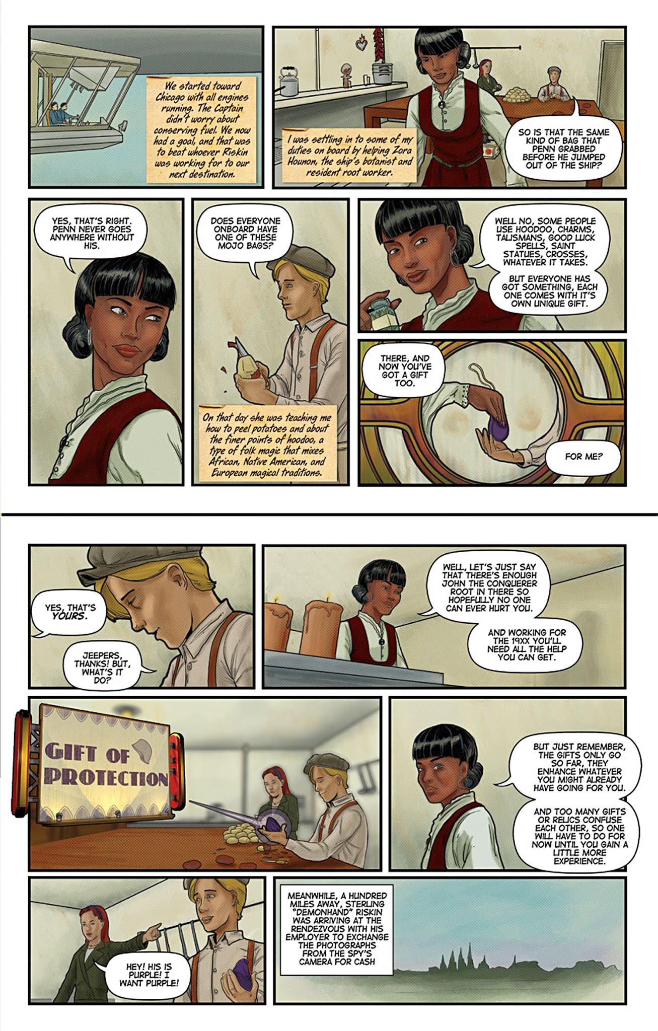 Read online The Adventures of the 19XX comic -  Issue #1 - 11