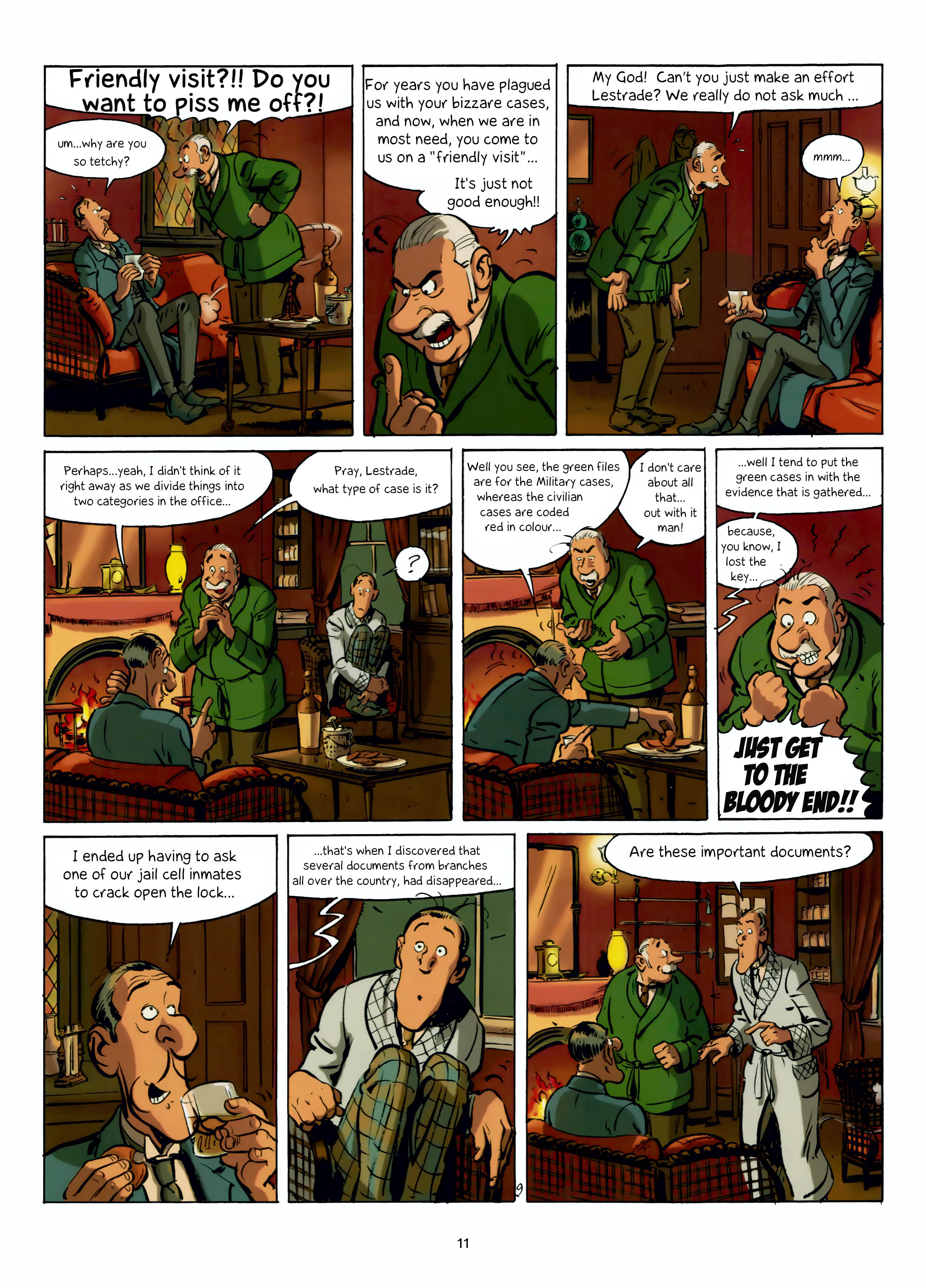 Read online Baker Street (2000) comic -  Issue #5 - 13