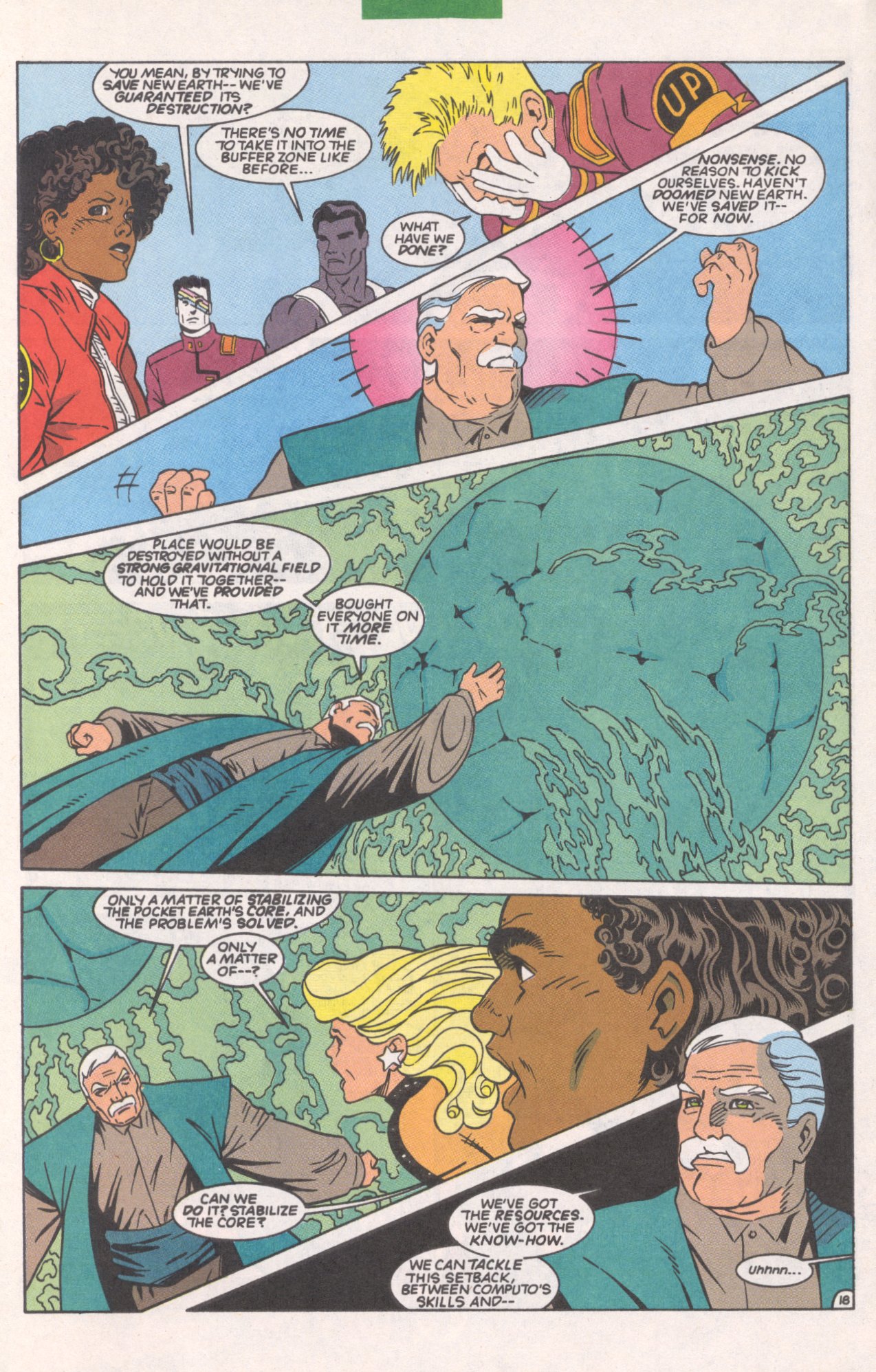 Read online Valor (1992) comic -  Issue #22 - 19